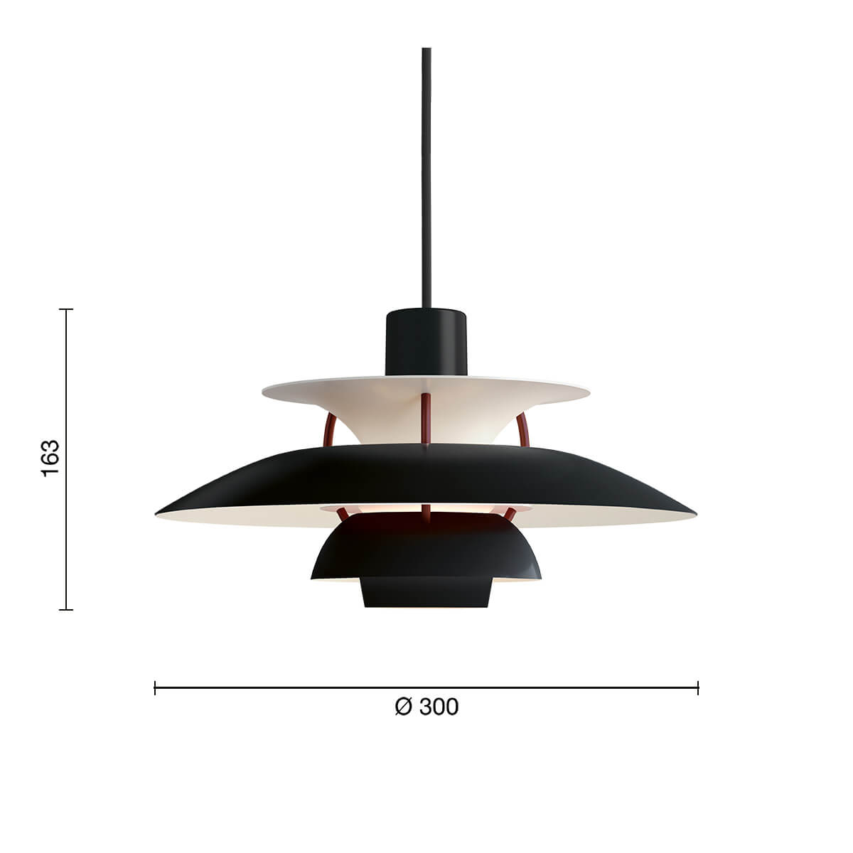 PH 5 Mini Black Edition 2025 Pendelleuchte