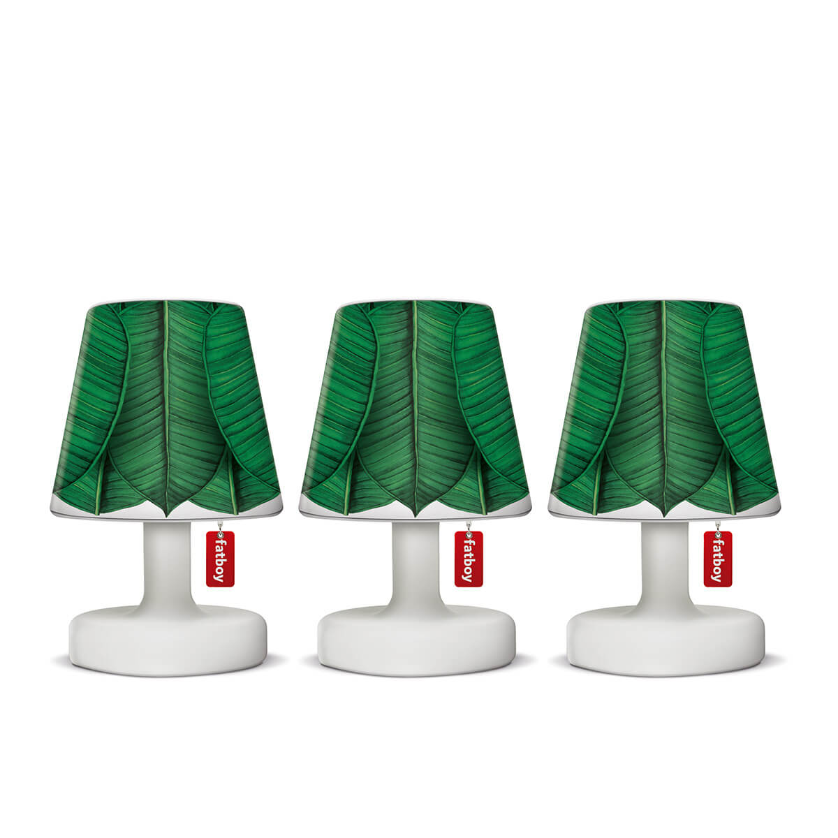 Fatboy Edison the Mini LED Akkuleuchte, 3er-Set, mit Mini Cappies Be Leaf (die Leuchten sind gesondert zu erwerben)