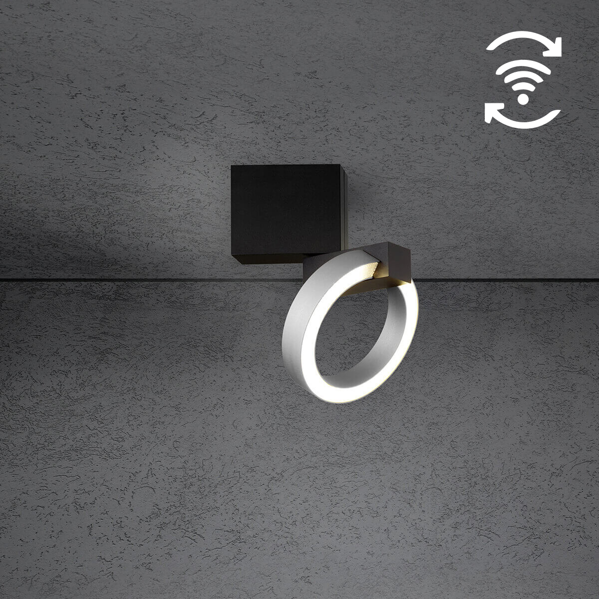 schwarz / Alu eloxal