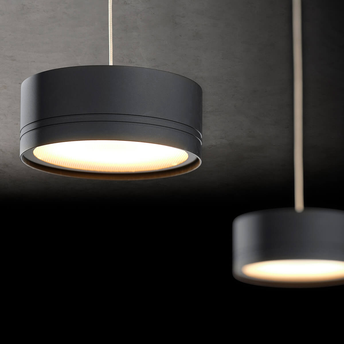 Holtkötter Favor LED Pendelleuchte, schwarz