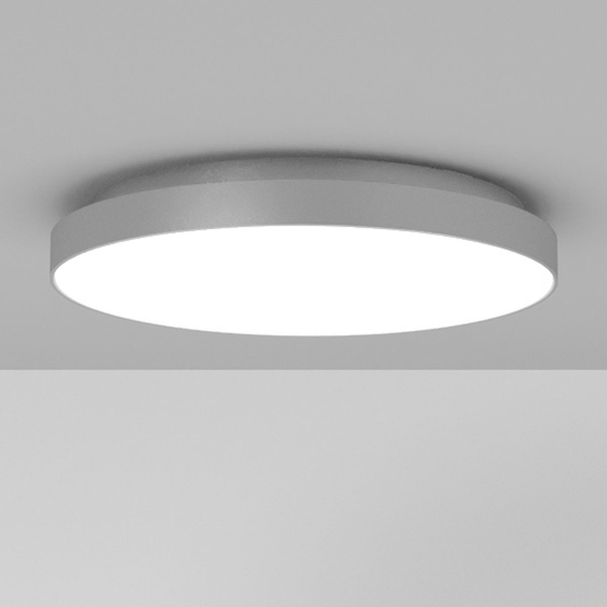 Rotaliana Venere W2 LED Wand- / Deckenleuchte, Silber