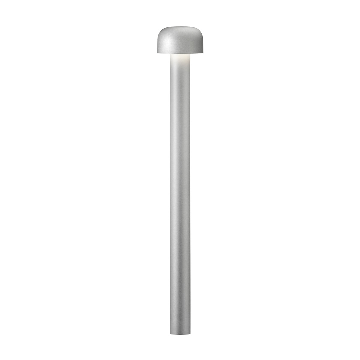 Flos Bellhop Bollard 850 LED Pollerleuchte, 2700 K, grau