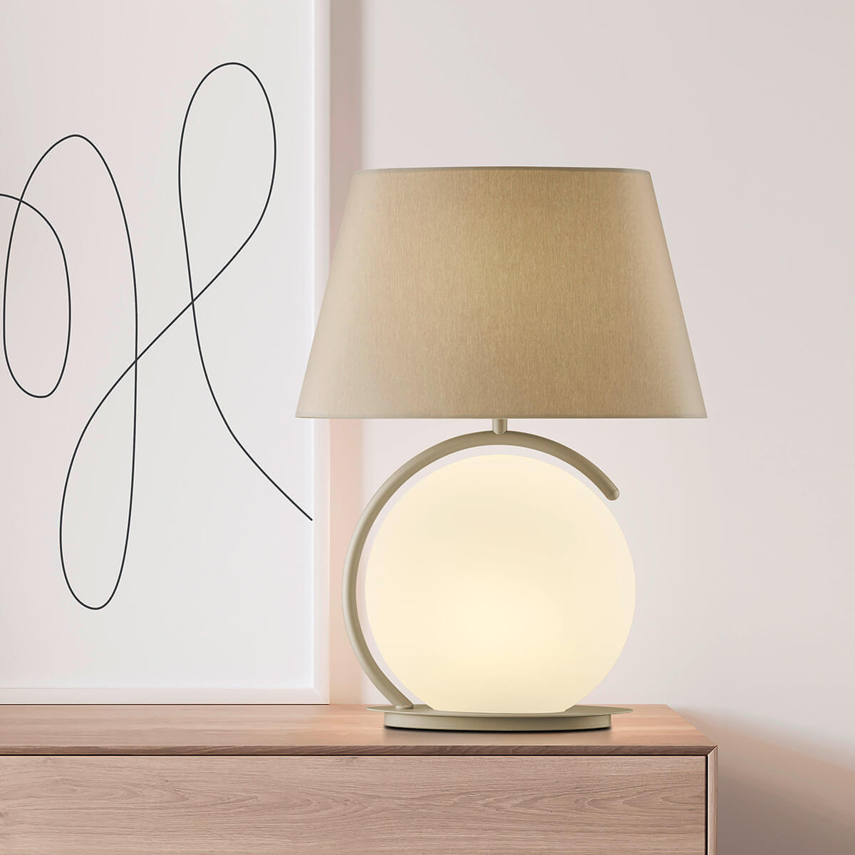 Bankamp Nana Tischleuchte, sand