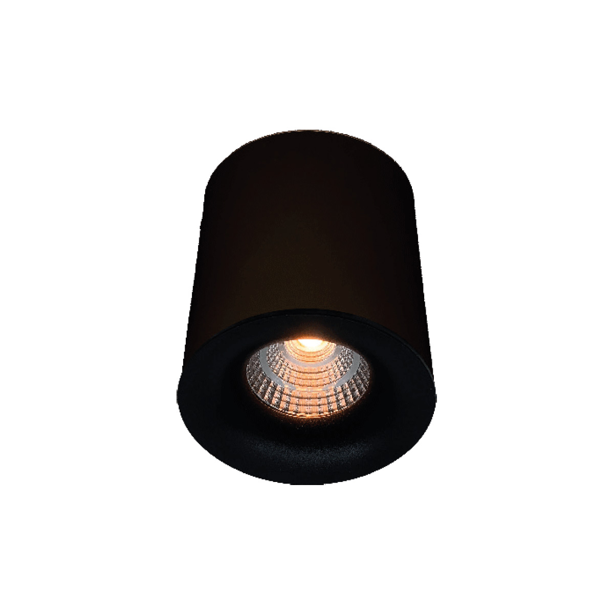 MOBiDIM COB Style IP65 R LED Aufbaustrahler, Dim-to-Warm, schwarz
