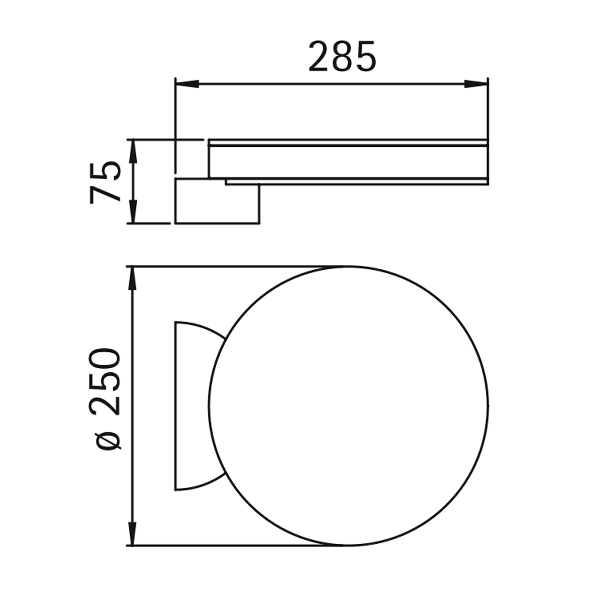 Albert Leuchten 0295 LED Außenwandleuchte
