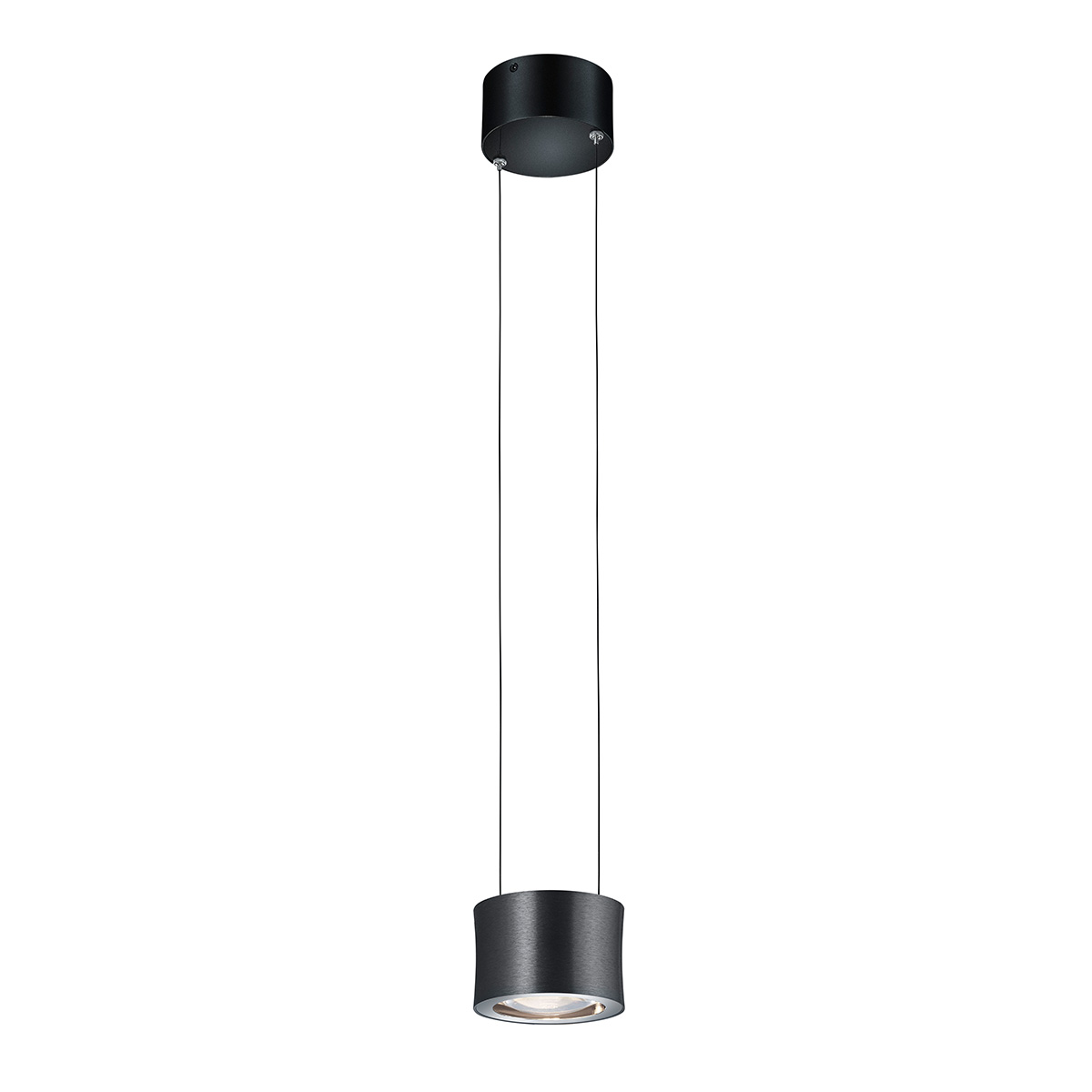 Bankamp Impulse LED Pendelleuchte, anthrazit matt eloxiert
