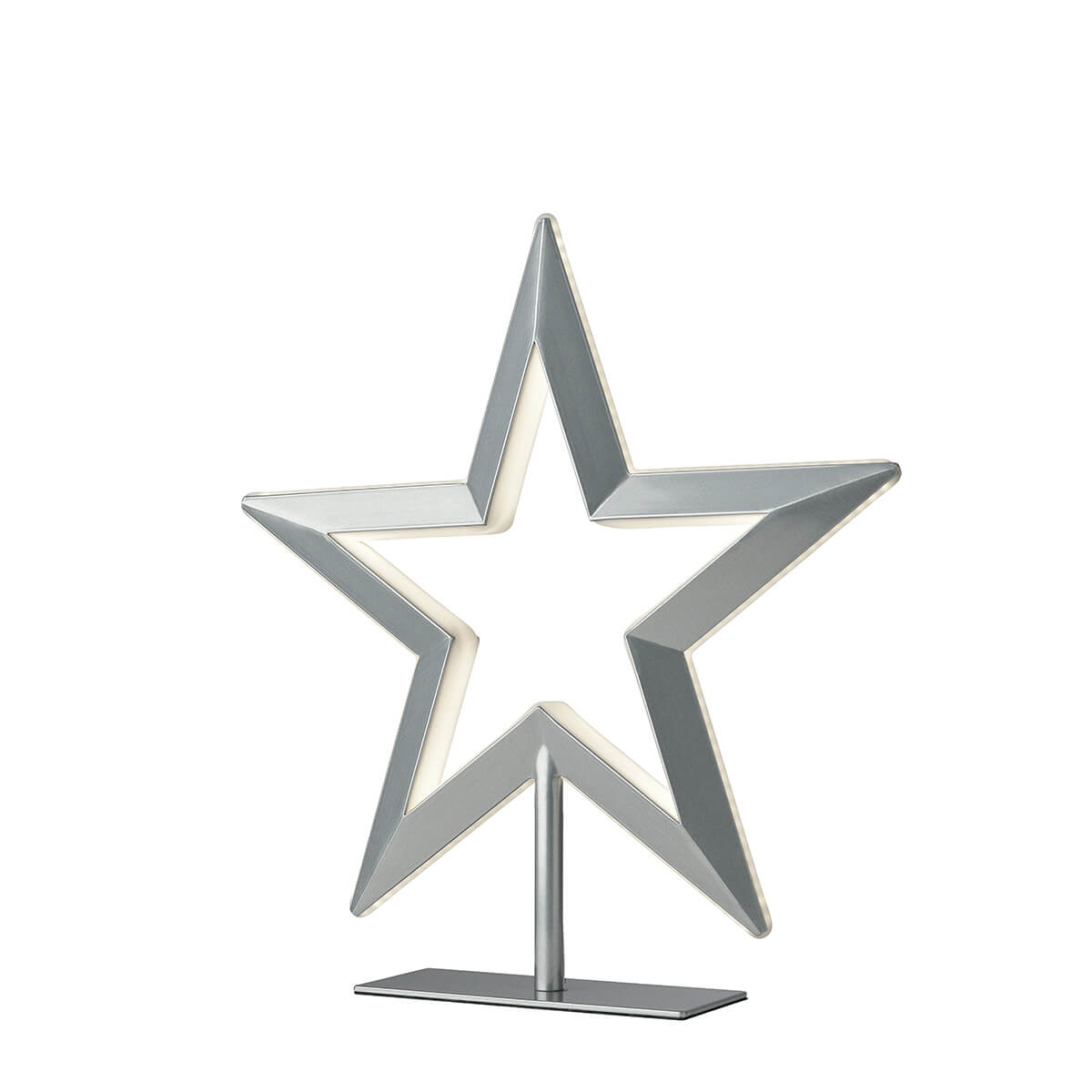 Villeroy & Boch Myra LED Tischleuchte, Höhe: 43 cm, Silber Myra LED Tischleuchte, B-Ware