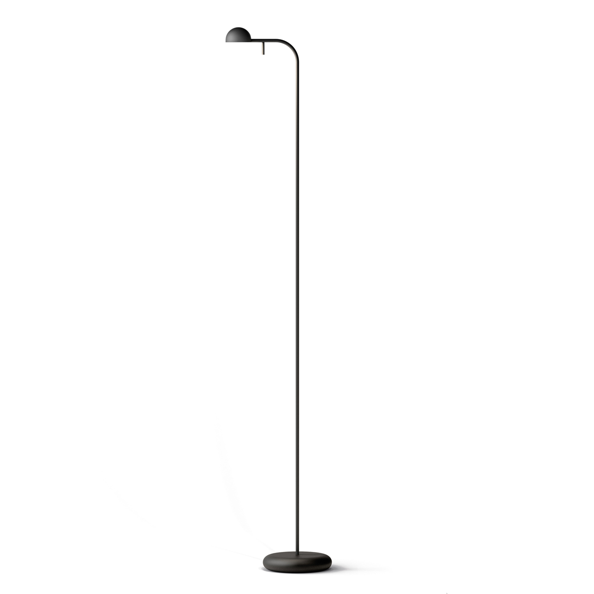 Vibia Pin 1660 LED Stehleuchte, schwarz matt