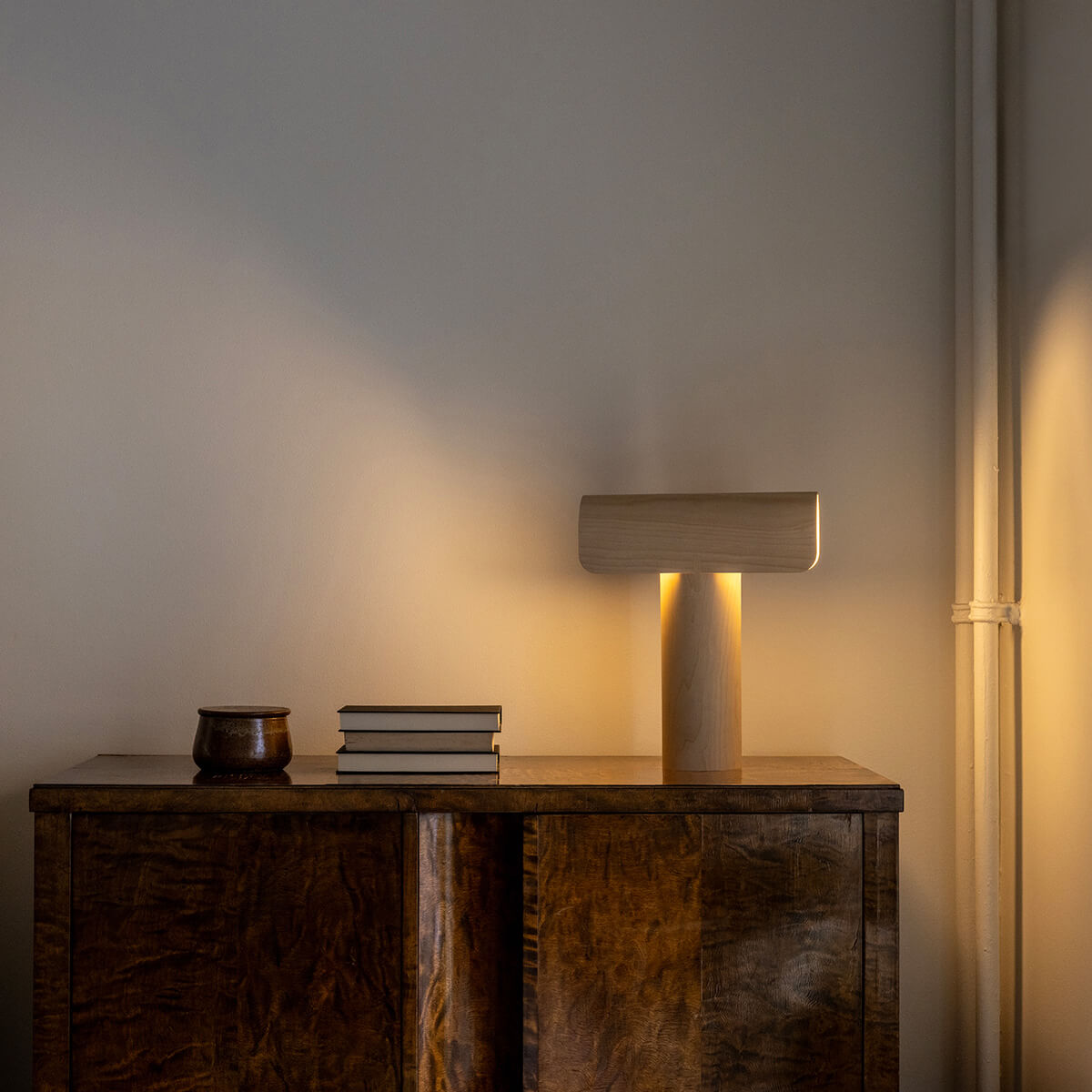 Secto Design Teelo 8020 Tischleuchte, Birke natur