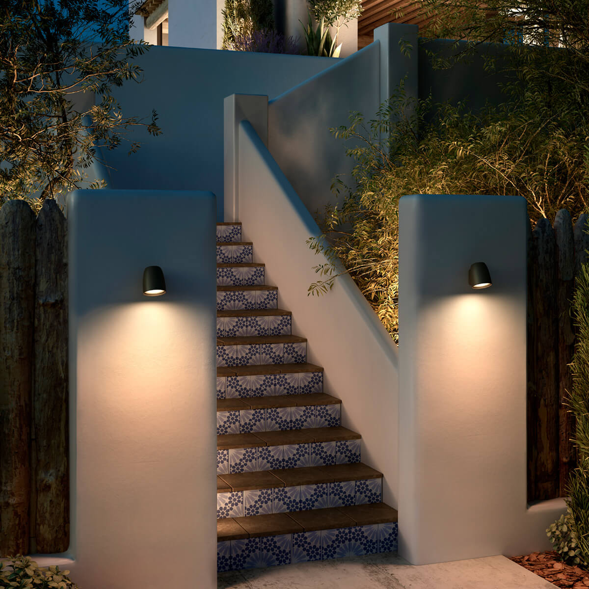 Nut A/01 Outdoor LED Wandleuchte