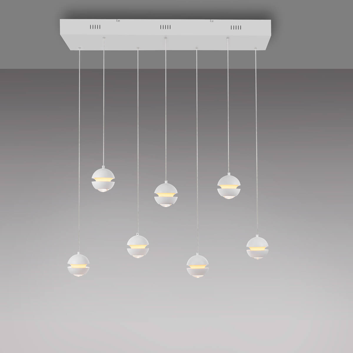 Lini LED Pendelleuchte, 7-flg.