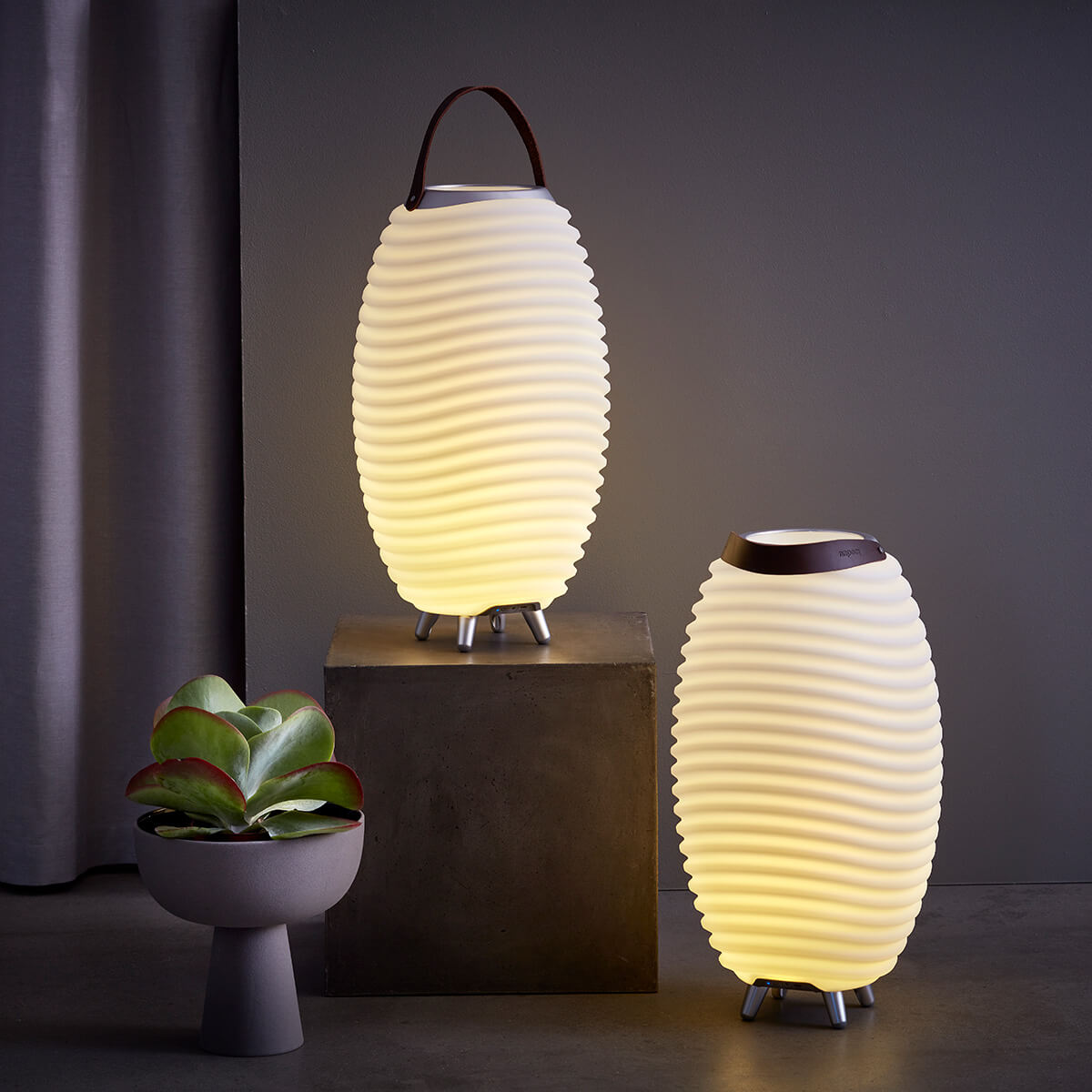 Synergy 2.0 LED Akkuleuchte, Bluetooth Lautsprecher & Weinkühler