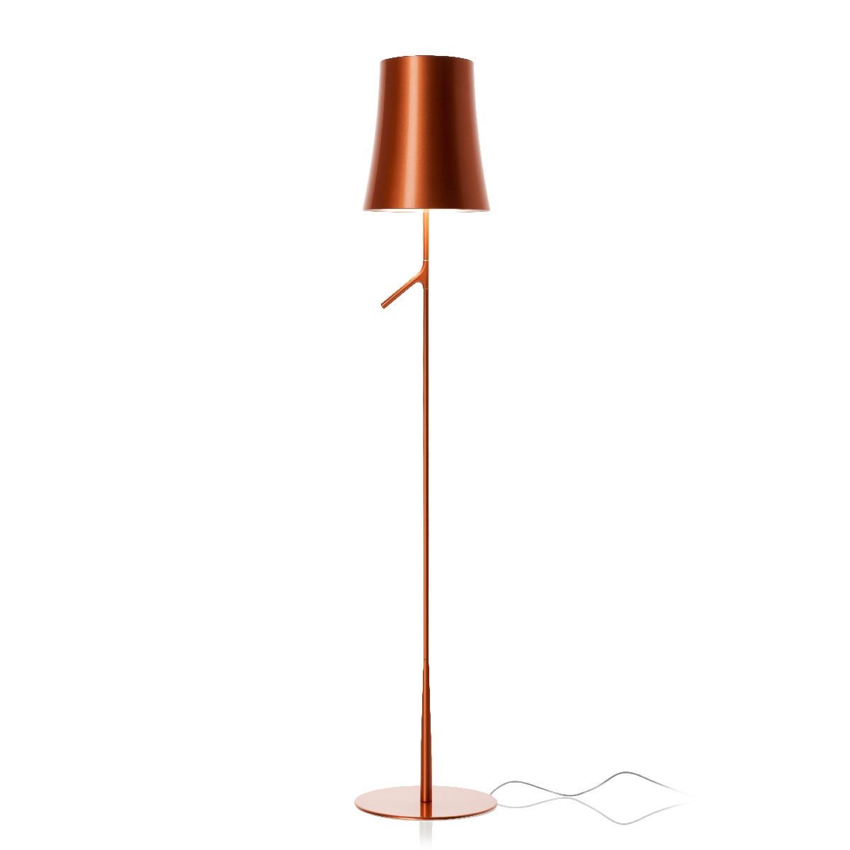 Foscarini Birdie LED Lettura Terra, rame (Kupfer)