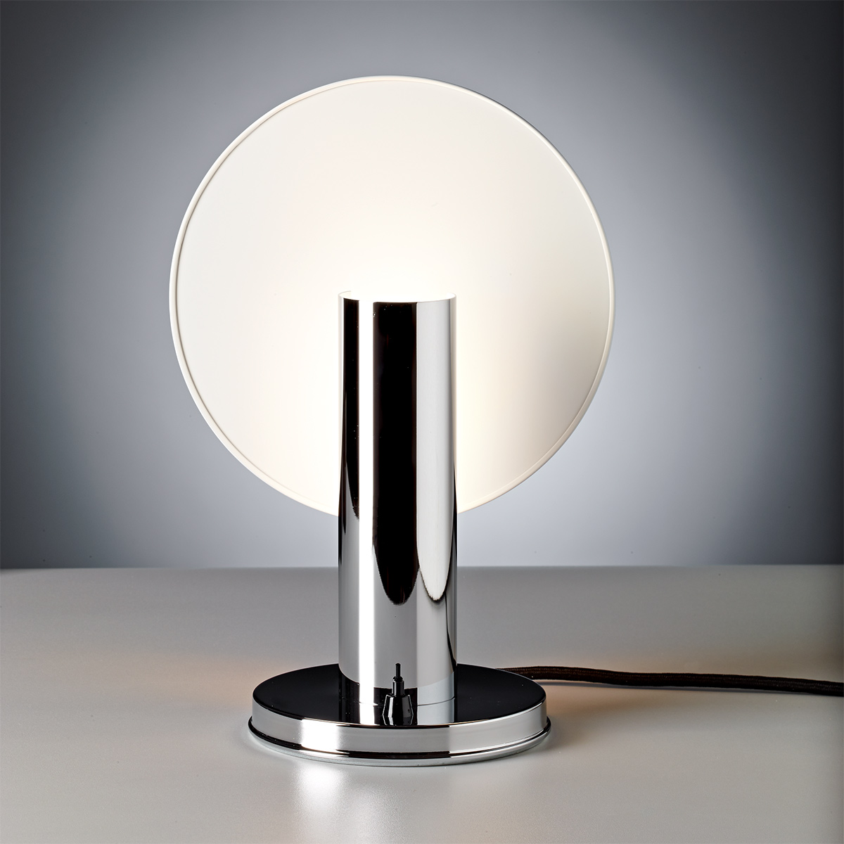 Tecnolumen DS 36 Nachttischleuchte, Chrom