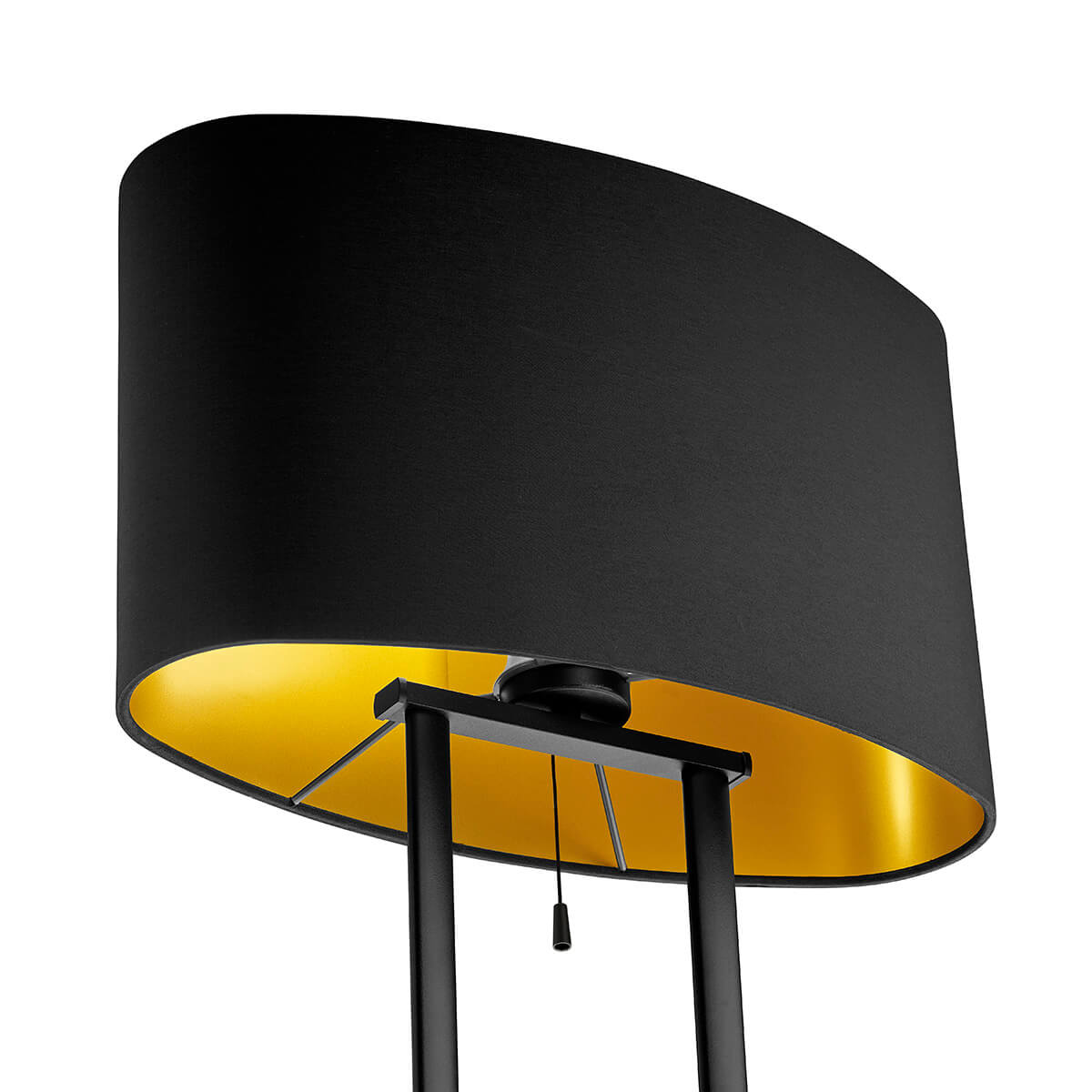 Bankamp Sempa Stehleuchte, schwarz, Zugschalter