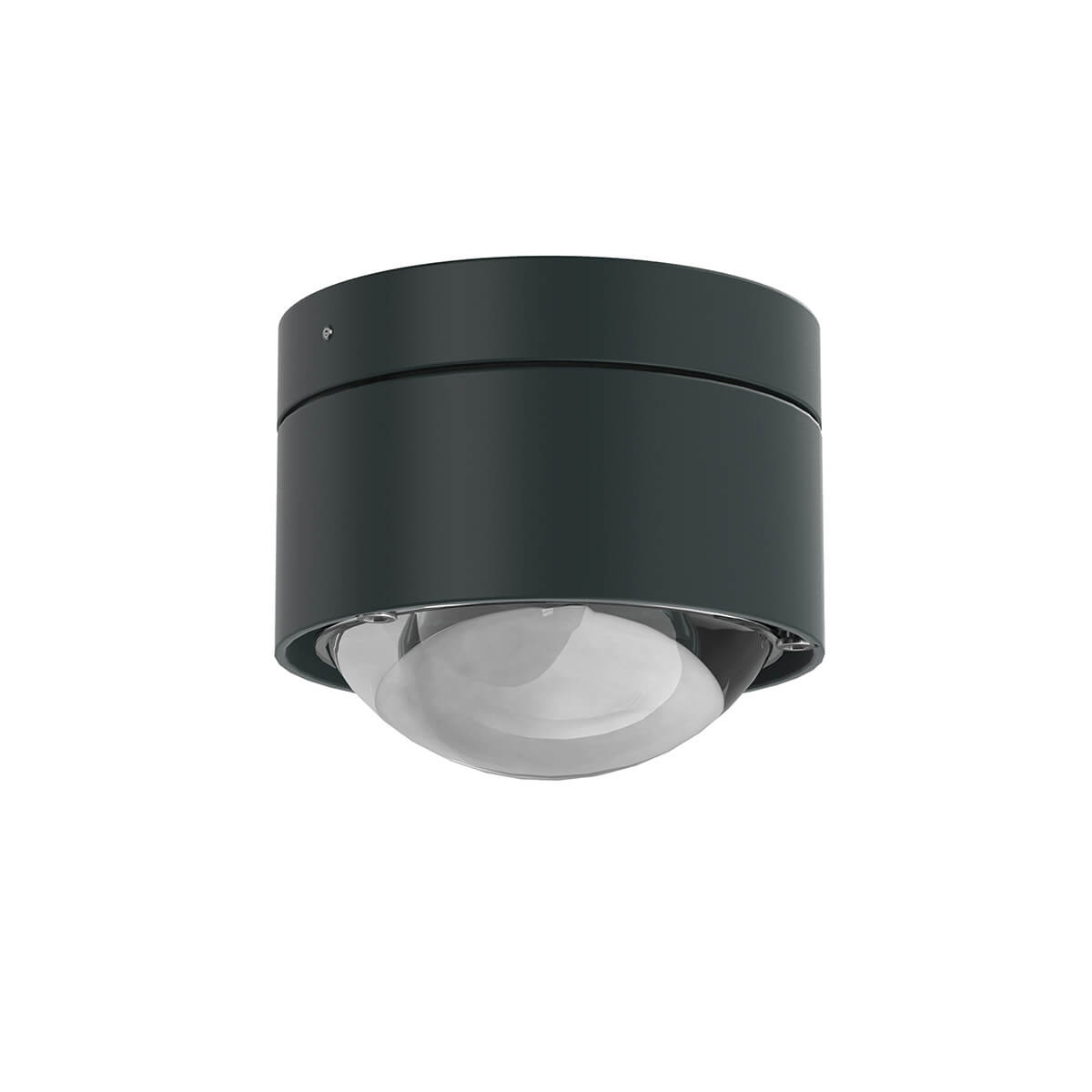 Top Light Puk Mini Plus LED Deckenleuchte, Gehäuse, anthrazit matt, mit Linse klar (nicht inbegriffen)