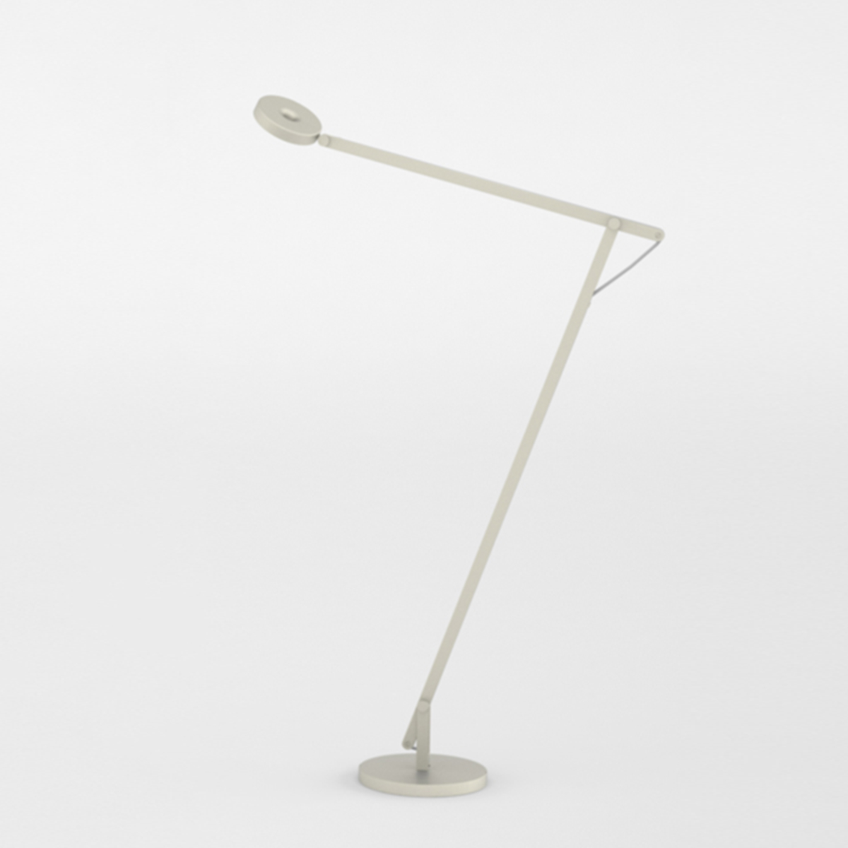 Rotaliana String F1 LED Stehleuchte champagner mit Verstellband: silberfarben