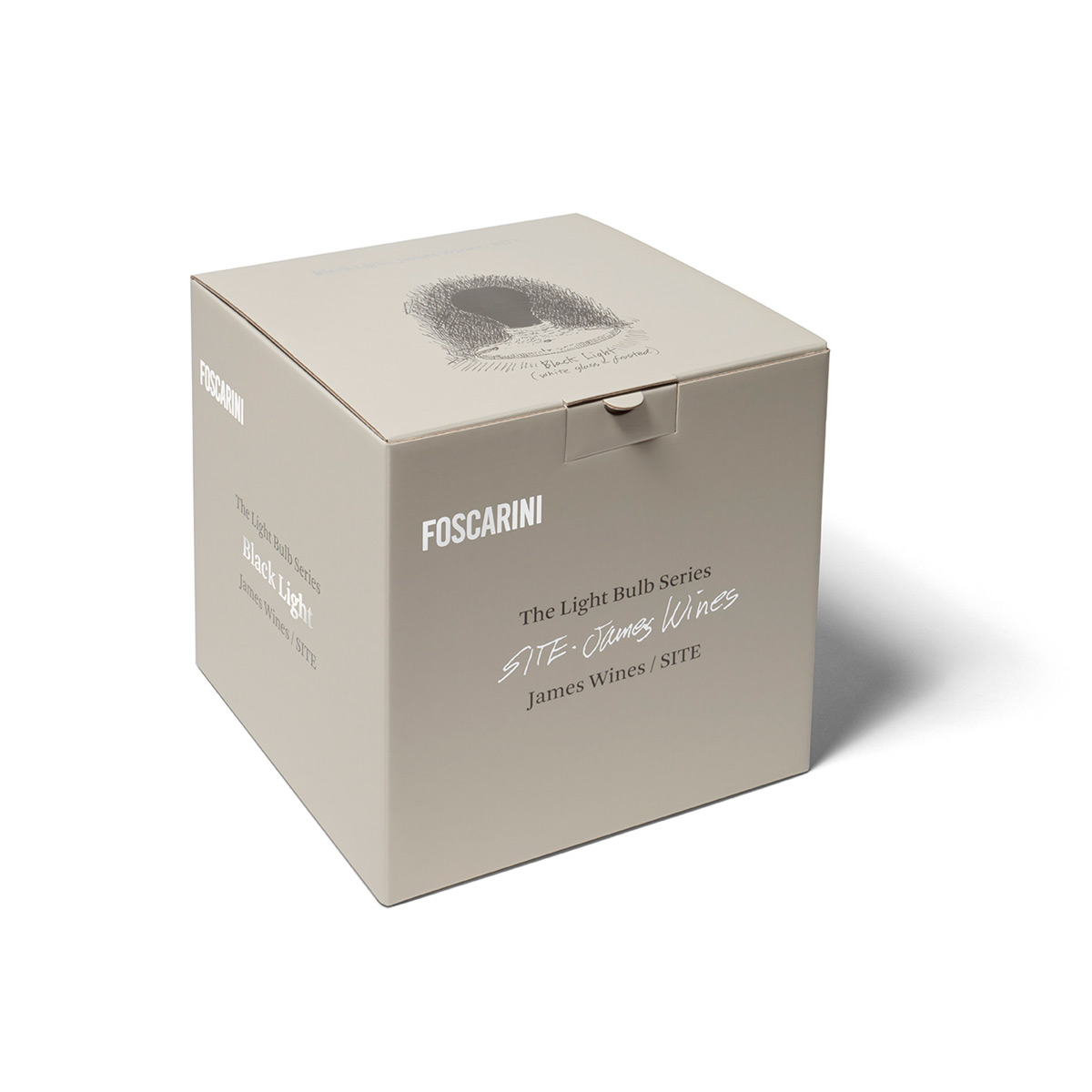 Foscarini Light Bulb LED Tavolo, Black Light (schwarz), Spezialverpackung