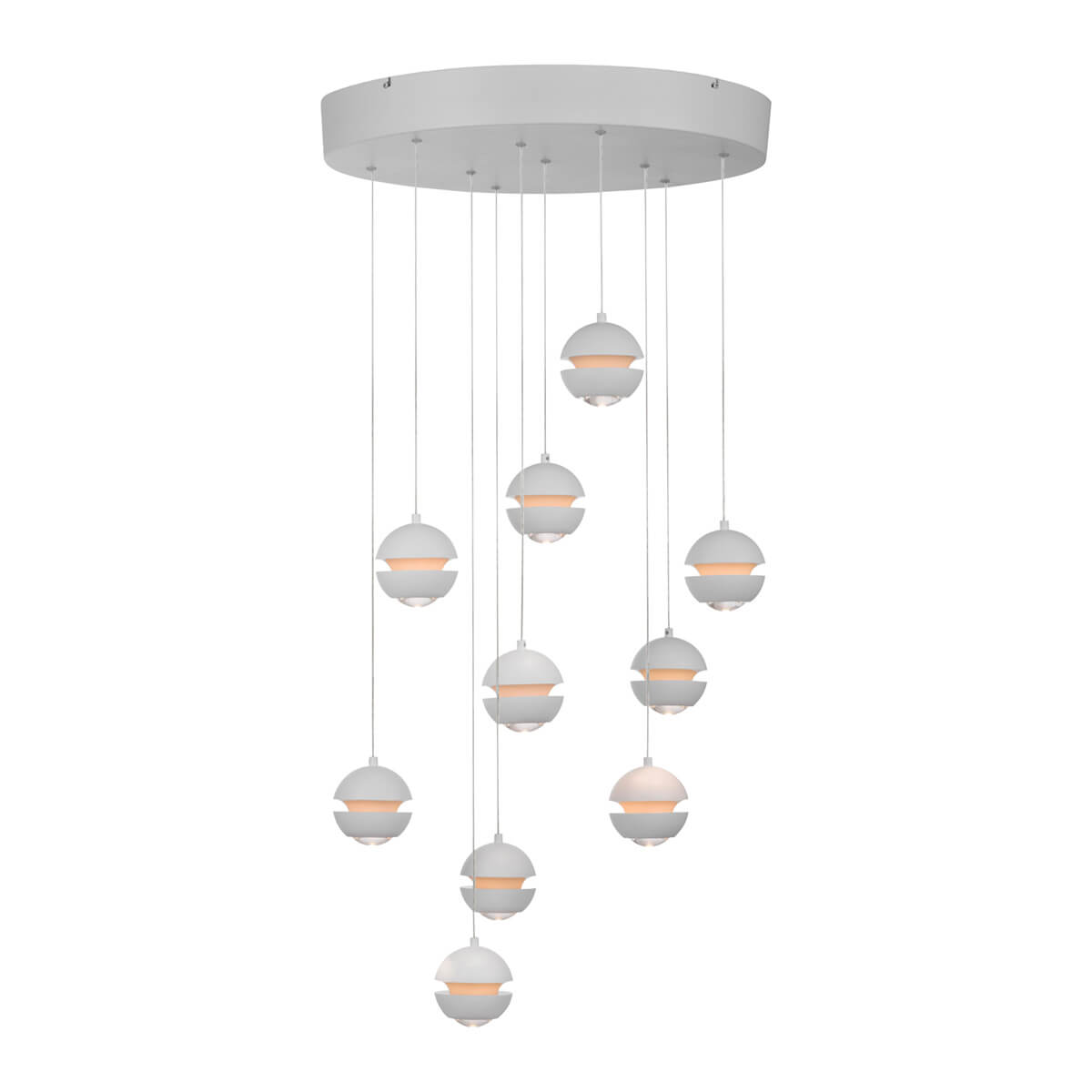 Lini LED Pendelleuchte, 10-flg.