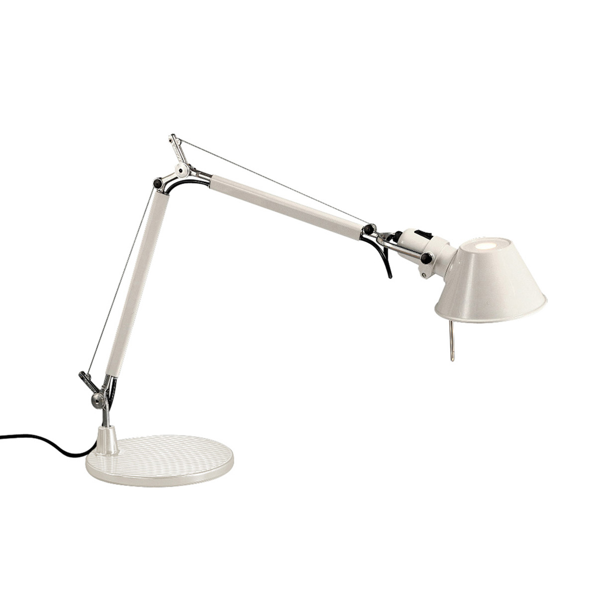 Artemide Tolomeo Tavolo Halo, Weiß