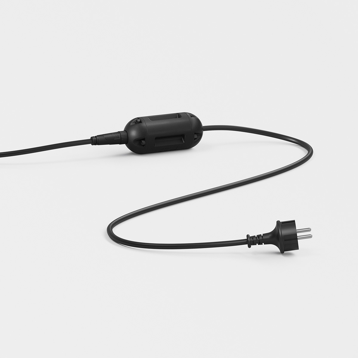 IP44.DE Lix spike plug LED Erdspießleuchte, deep black (schwarz), mit Schukostecker, anschlussfertig und ortsveränderlich