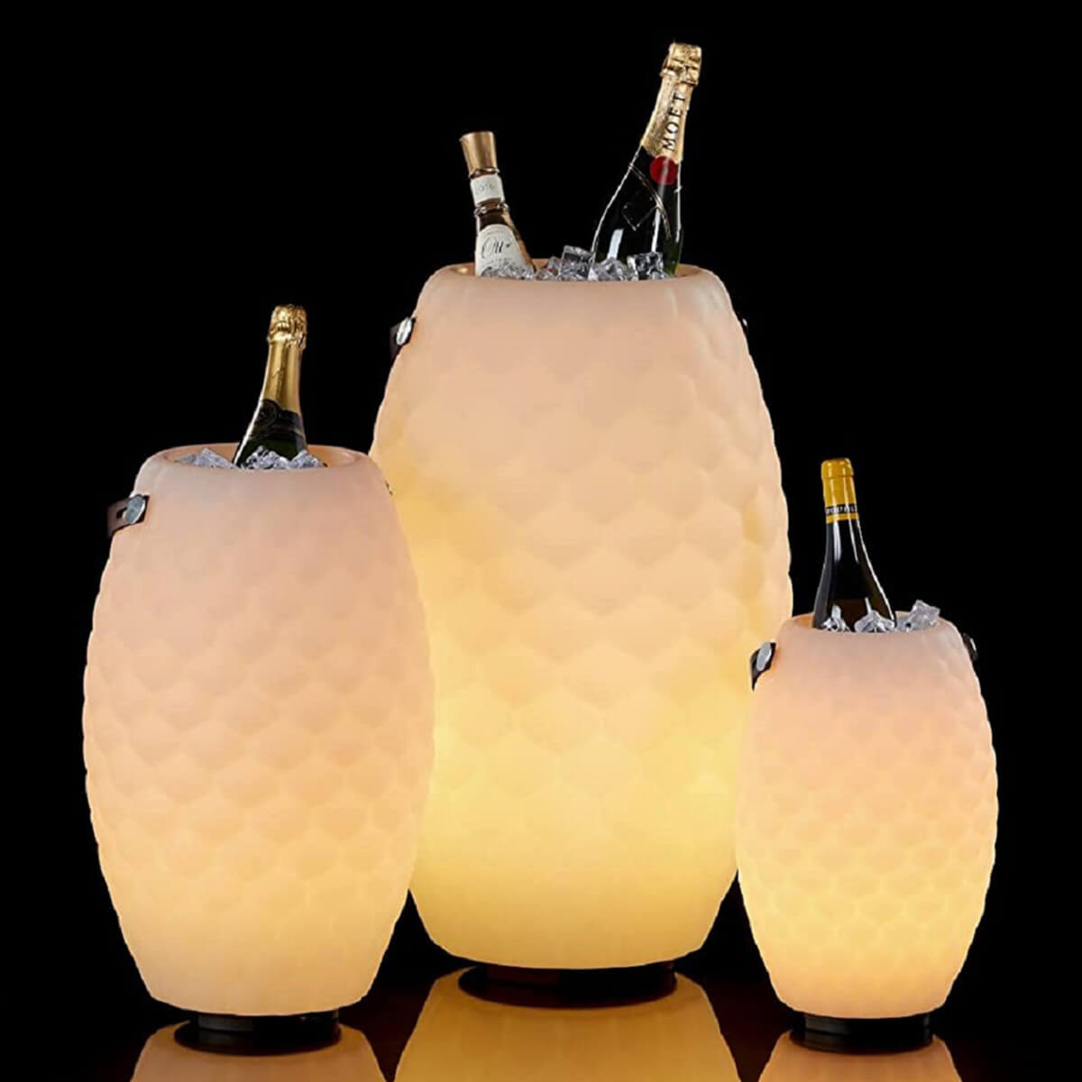 Joouly The Joouly Ltd. LED Akkuleuchte, Bluetooth Lautsprecher & Weinkühler, alle Ausführungen, Farblichtfunktion