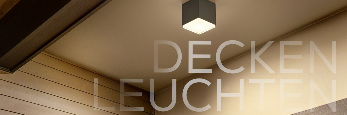Kategoriebanner Deckenleuchten Outdoor Kategoriebanner Deckenleuchten Outdoor