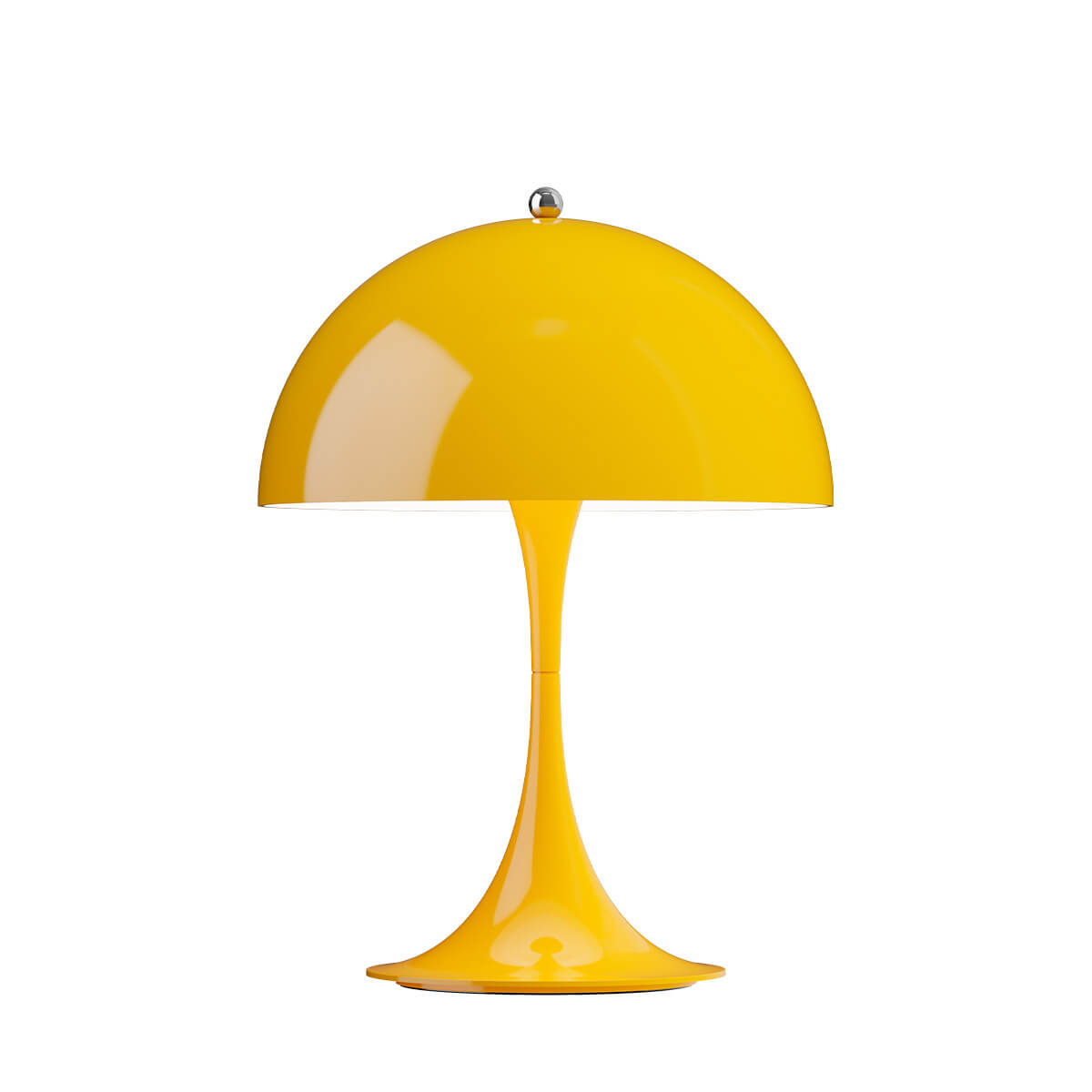 Louis Poulsen Panthella 250 Portable V3 LED Akkuleuchte, opak gelb – Design by Verner Panton