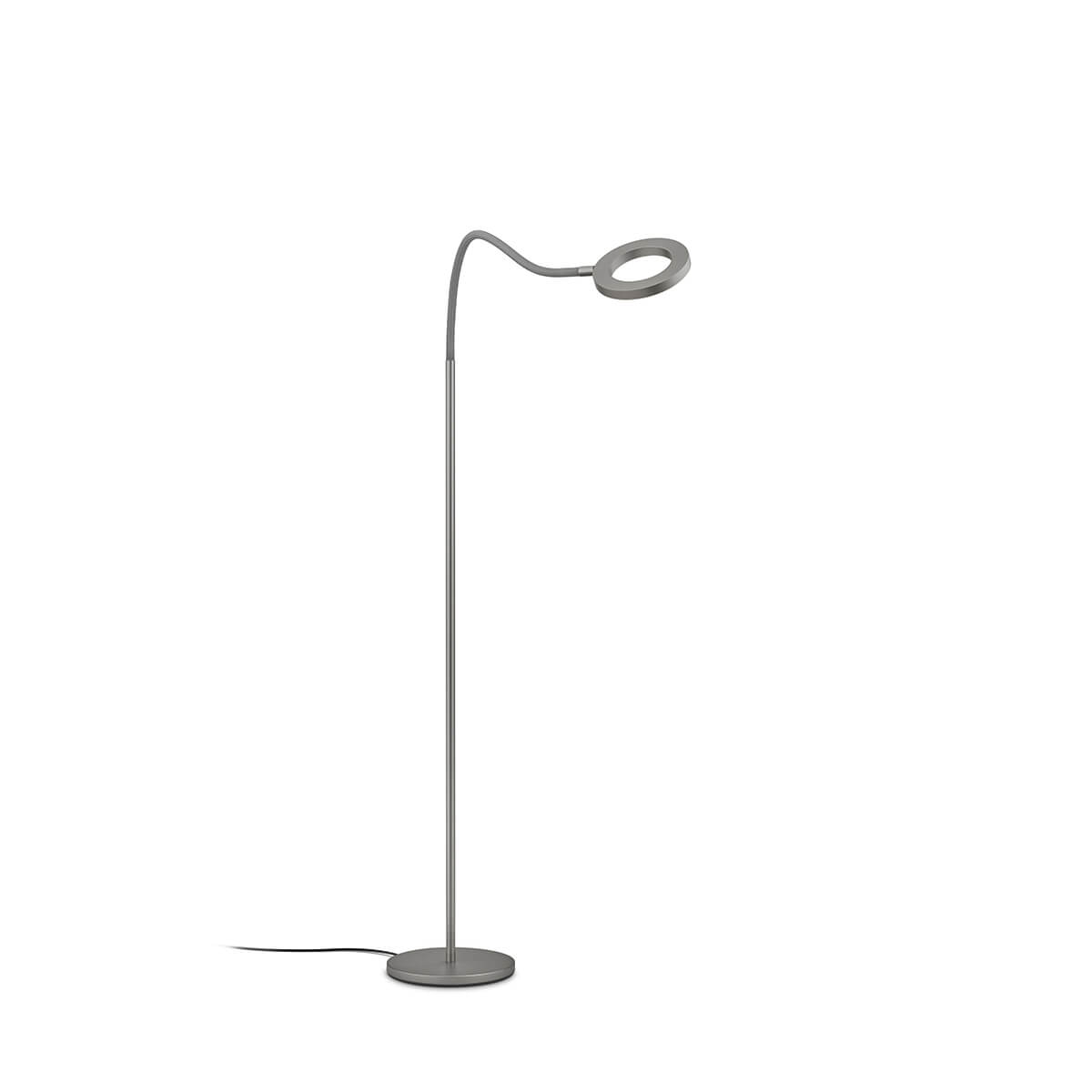 Knapstein Tessa-Flex LED Leseleuchte, graphit anthrazit / Textil grau