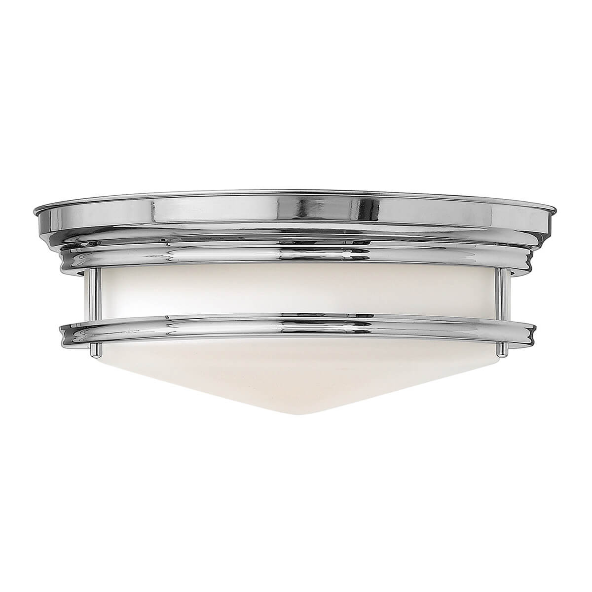 Elstead Lighting Hinkley Hadley 3 Deckenleuchte, Ø: 35,6 cm, Chrom Hadley 3 Deckenleuchte, Ø: 35,6 cm