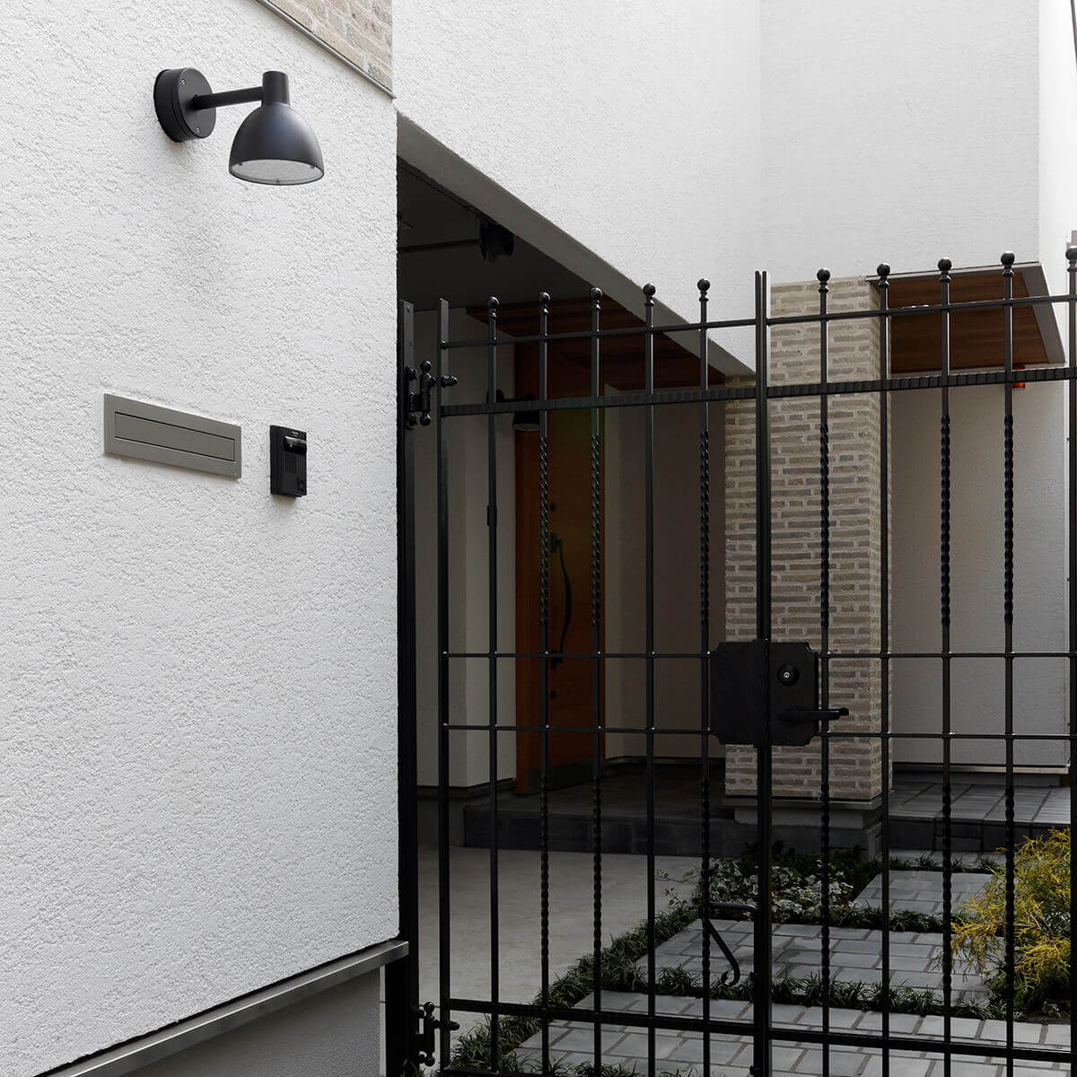 Louis Poulsen Toldbod 155 Wandleuchte, schwarz strukturiert