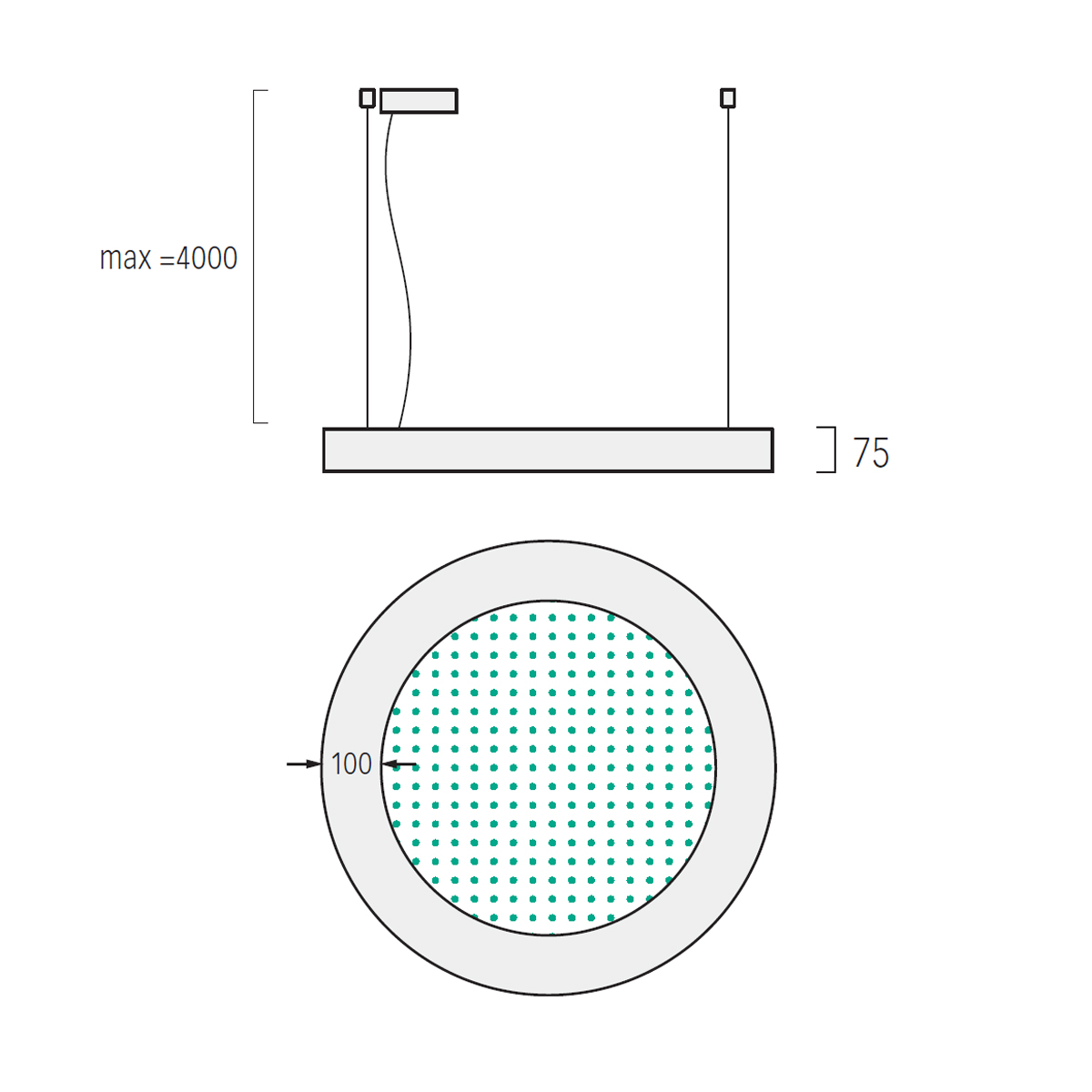 Lightnet Ringo Star Acoustic-P6 Pendelleuchte