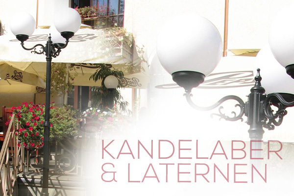 Kategoriebanner Kandelaber & Laternen Kategoriebanner Kandelaber & Laternen