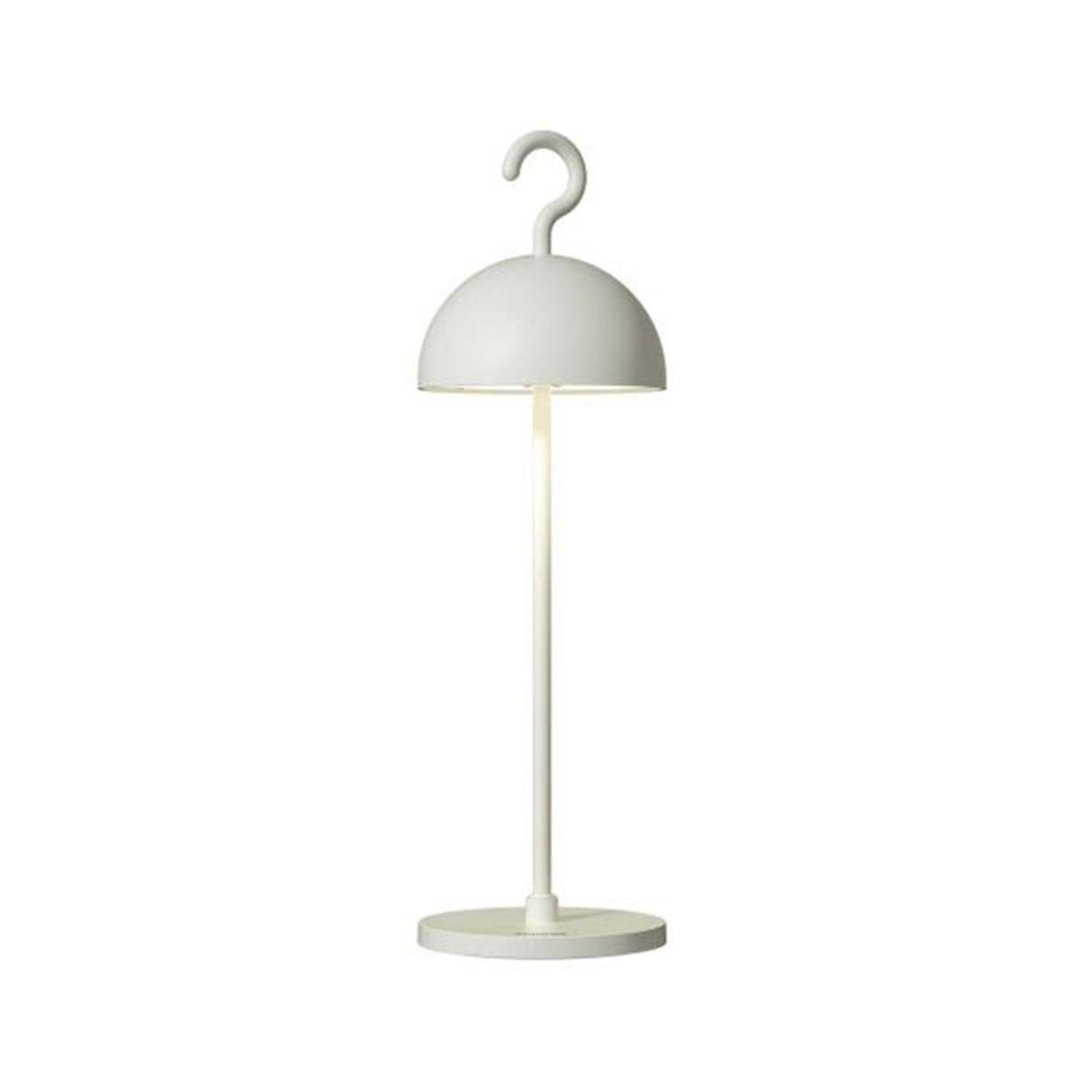 Sompex Hook LED Akkutisch- / Pendelleuchte, weiß