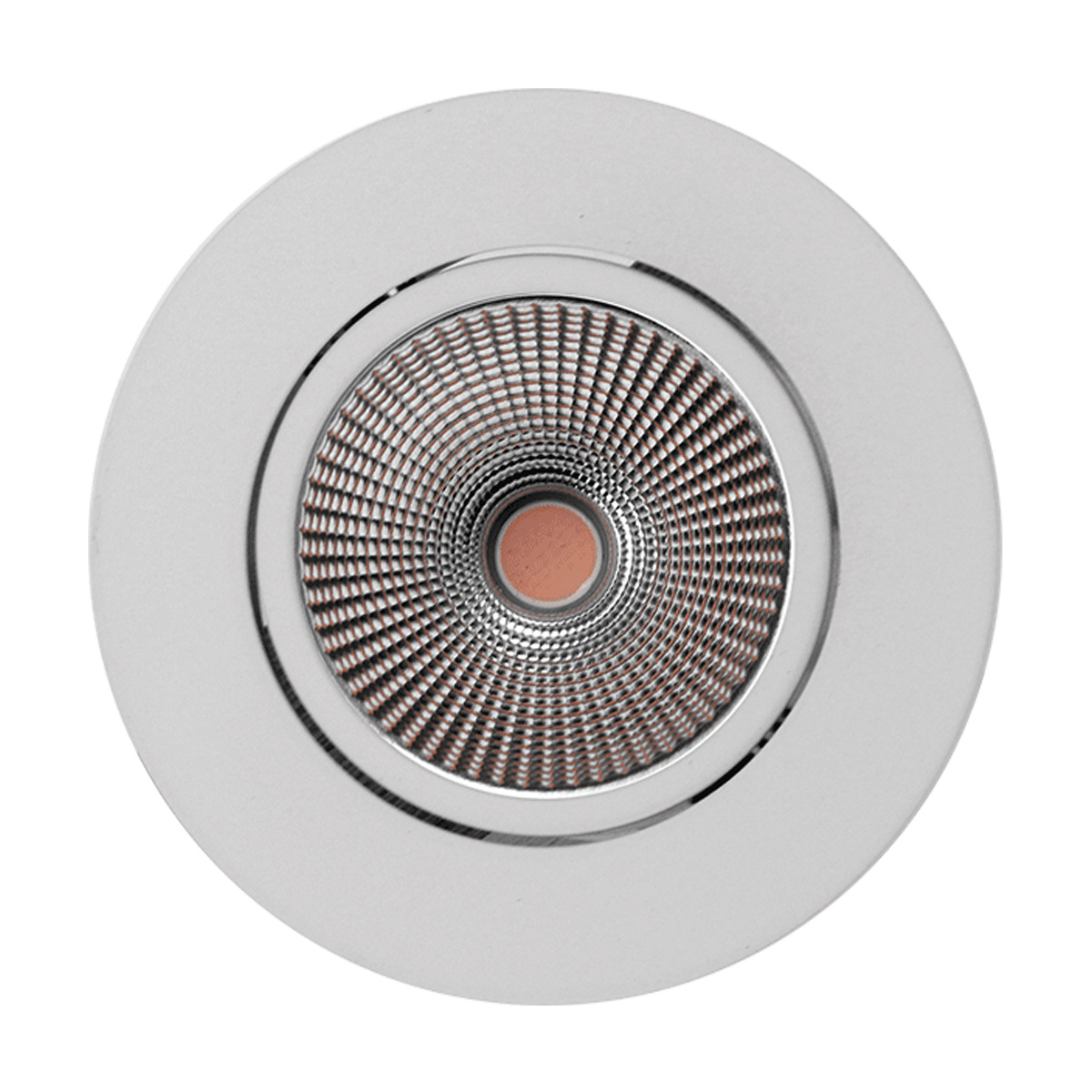 MOBiDIM COB Classic R LED Einbaustrahler, Dim-to-Warm, weiß