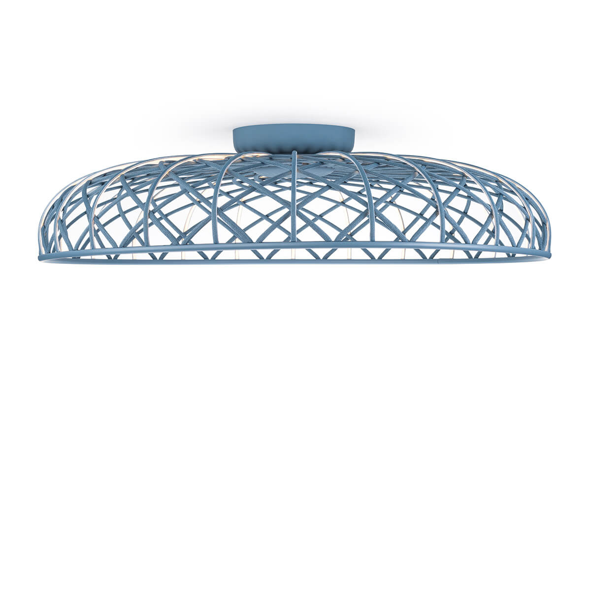 Flos Skynest C LED Deckenleuchte, Turmalin-blau