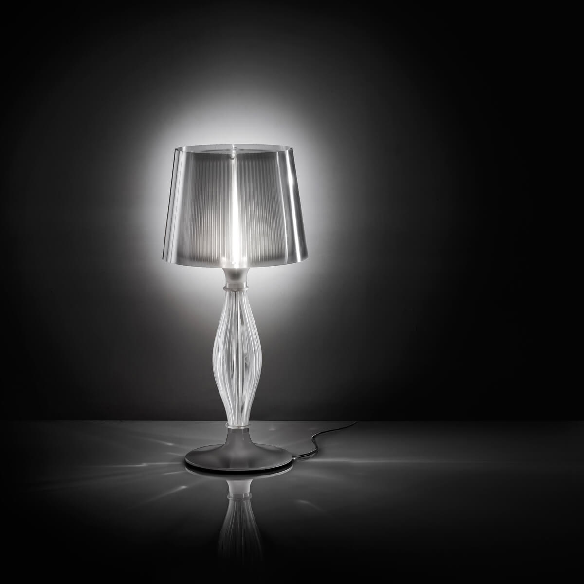 Slamp Liza Table, prisma (transparent)