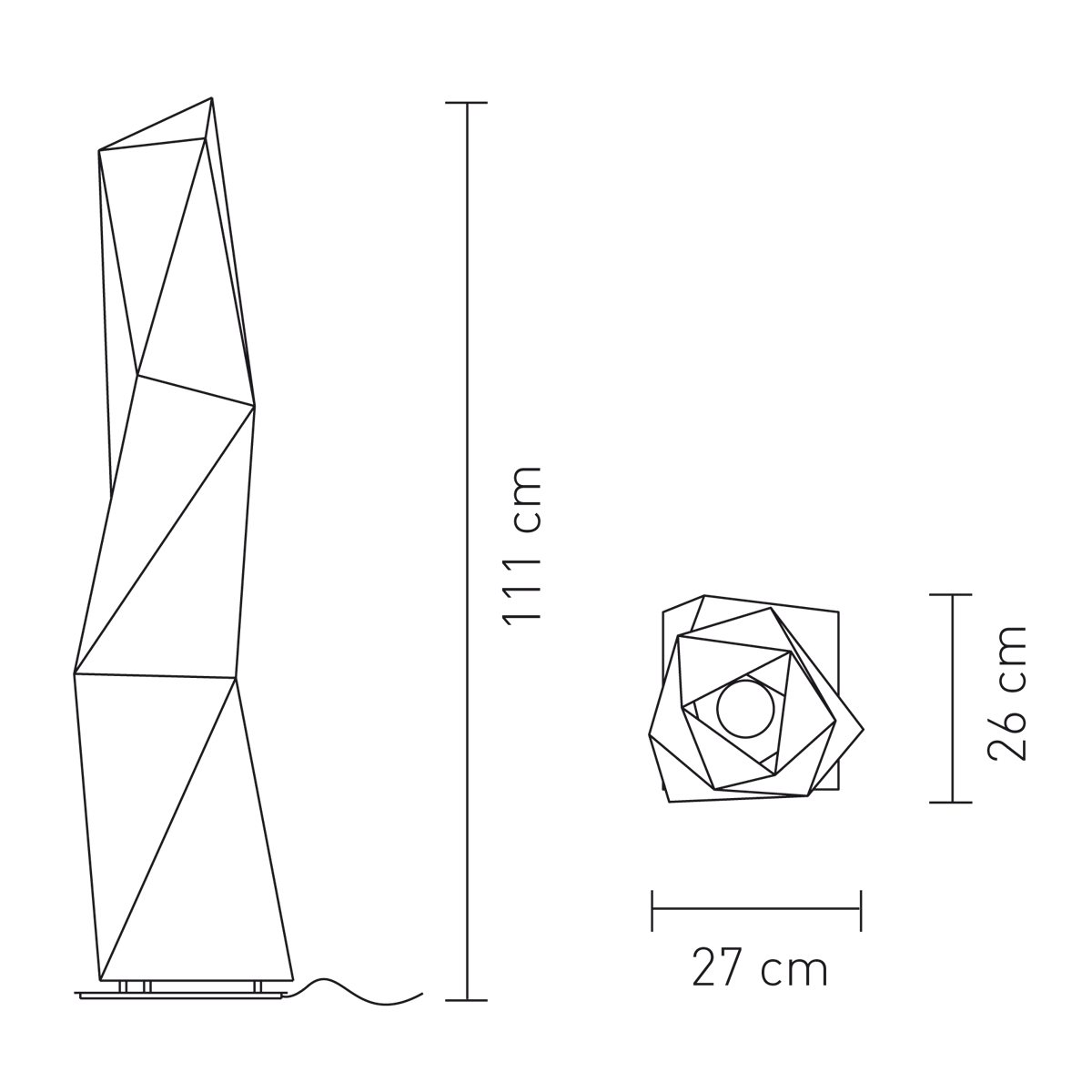 Slamp Diamond Floor Large