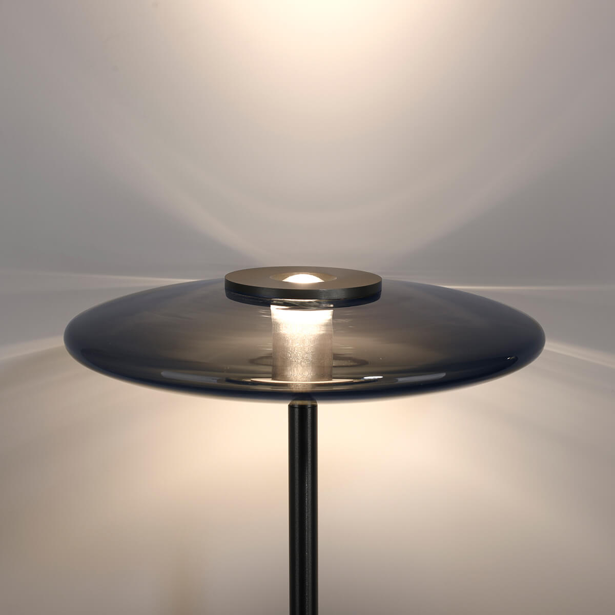 Neuhaus PURE Vitrum LED Stehleuchte, grau