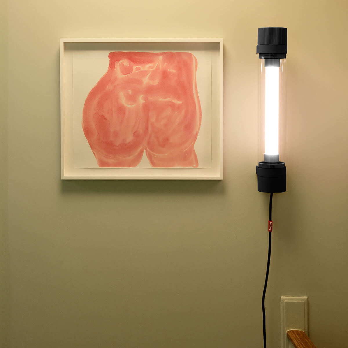 Fatboy Tjoep Small LED Wand- / Pendelleuchte, anthrazit