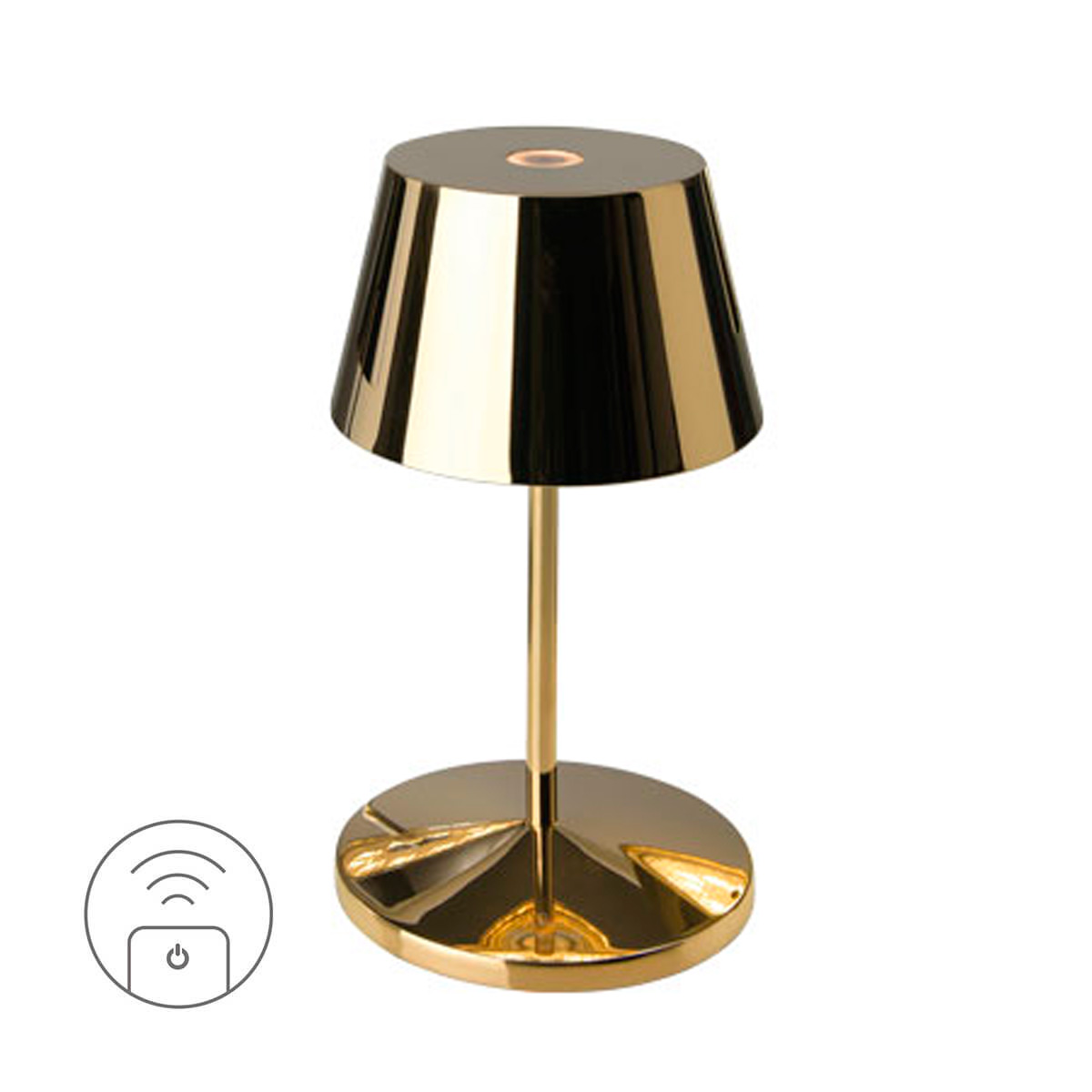 Villeroy & Boch Seoul RC LED Akkuleuchte, Gold