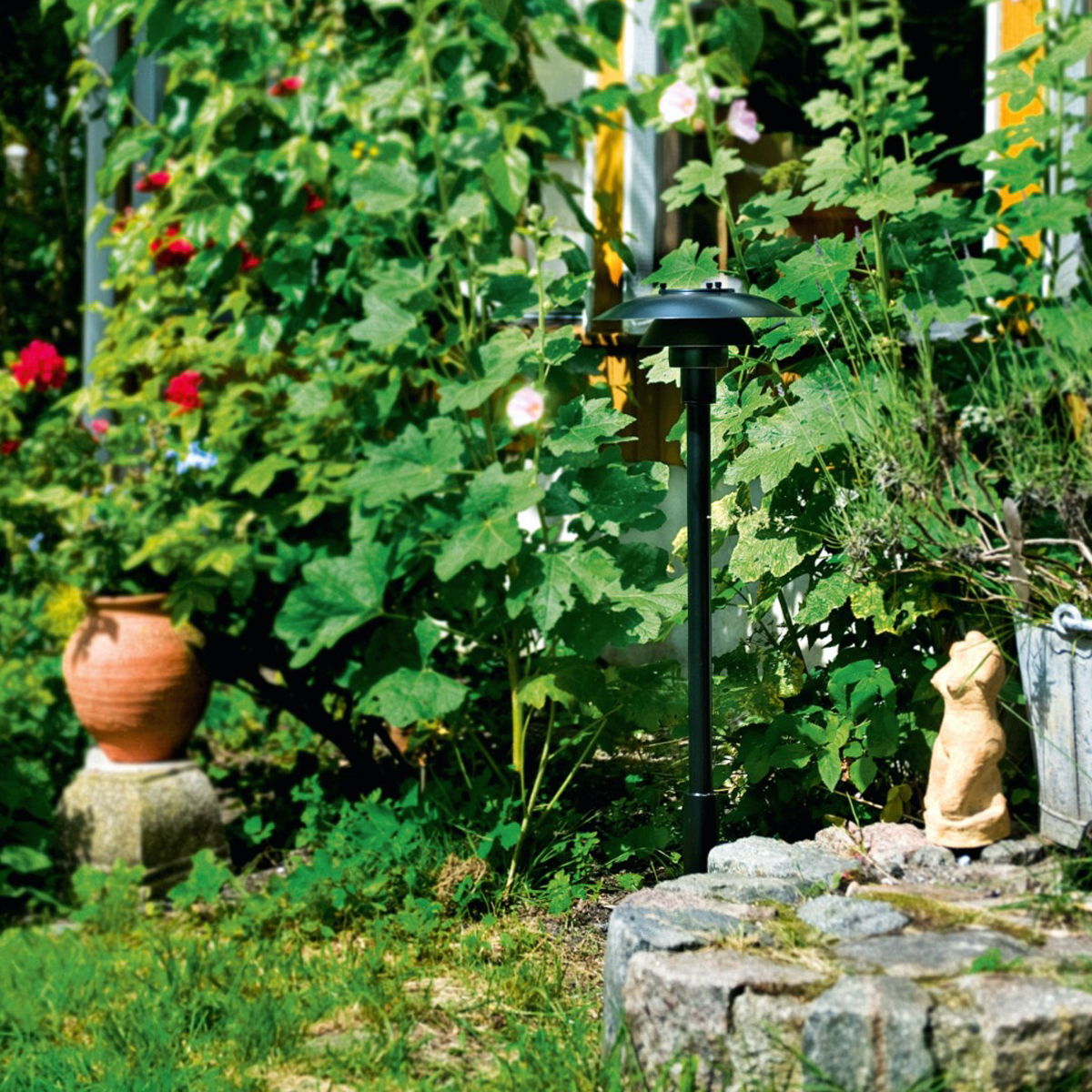 Louis Poulsen PH 3-2½ Pollerleuchte, schwarz