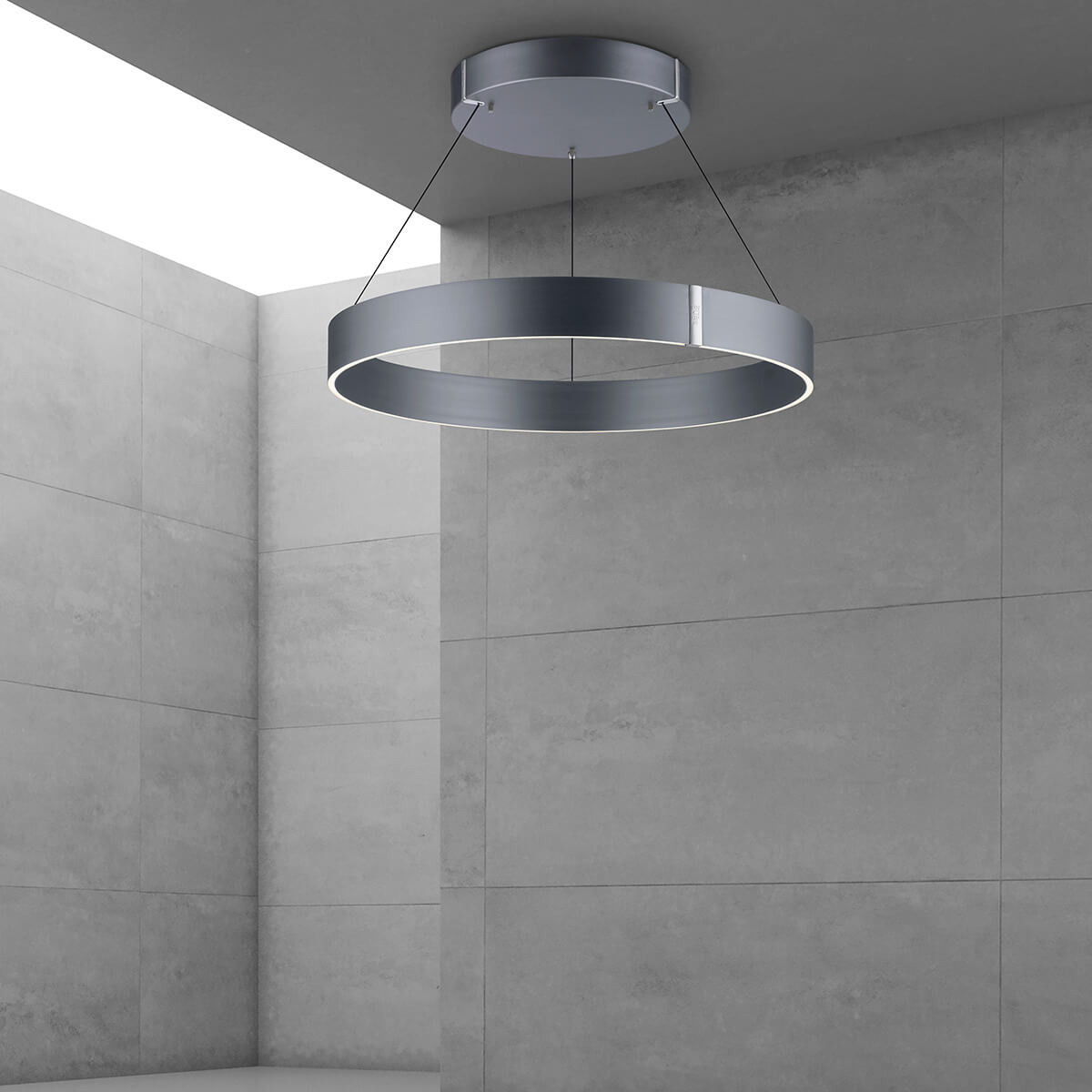 PURE E-Clipse LED Pendelleuchte mit e-LIFT und CCT