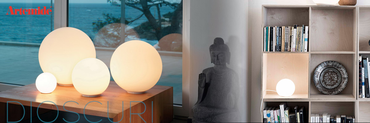 Kategoriebanner Marke Artemide Dioscuri Kategoriebanner Marke Artemide Dioscuri