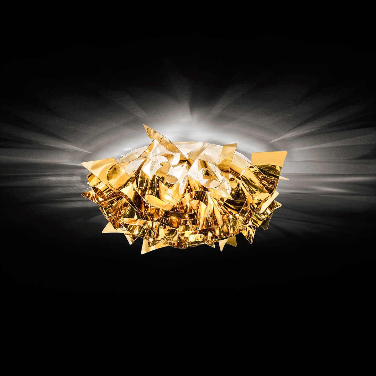 Slamp Veli Ceiling / Wall Mini, gold (Gold)