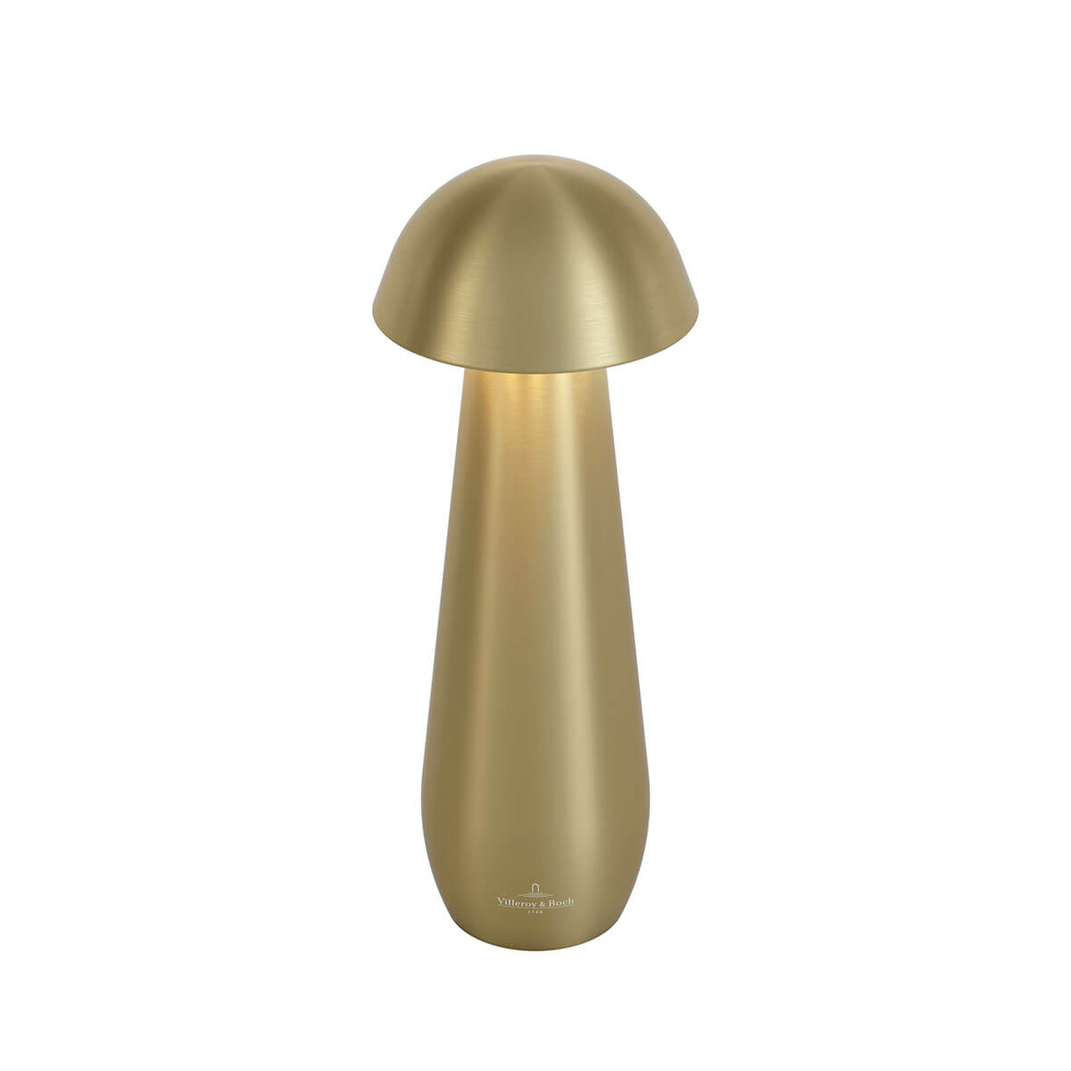 Höhe: 21 cm, Gold gebürstet
