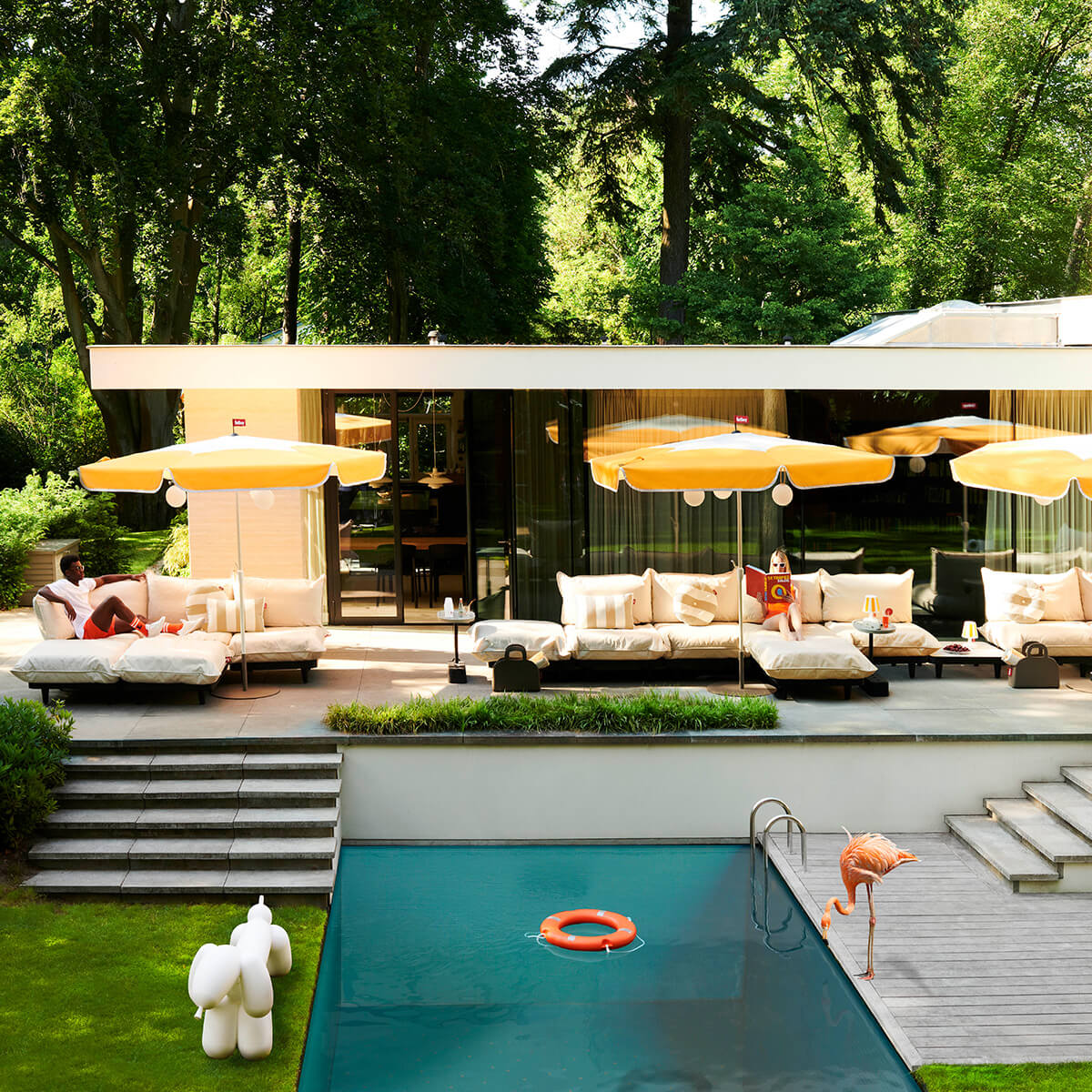 Fatboy Attackle! Bank, weiß