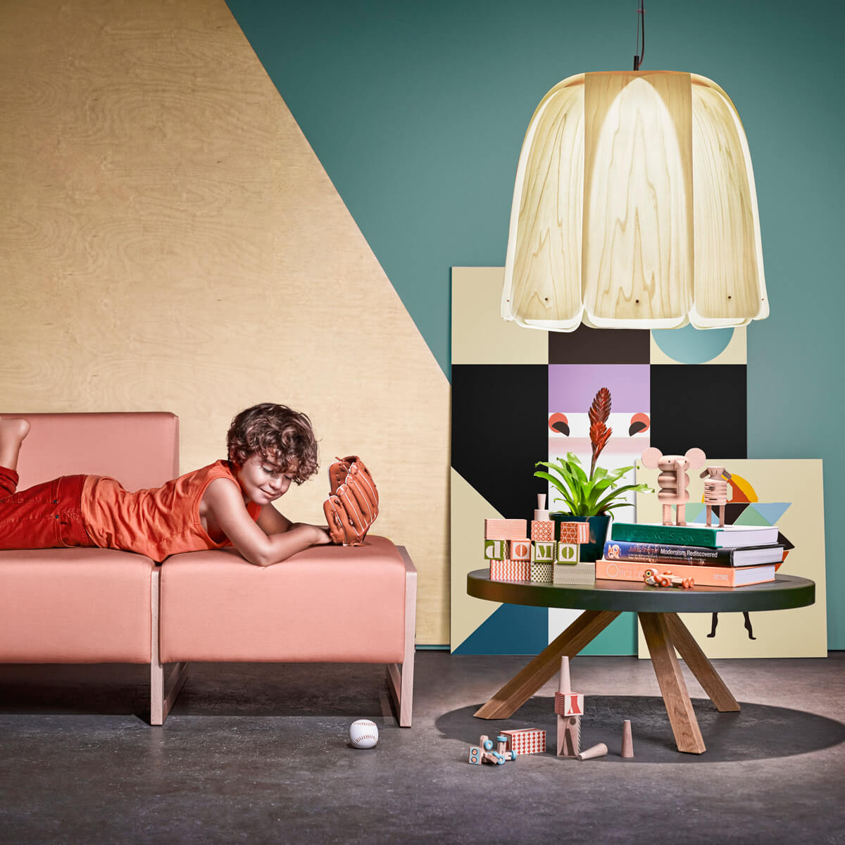 LZF Lamps Domo Pendelleuchte, elfenbeinweiß