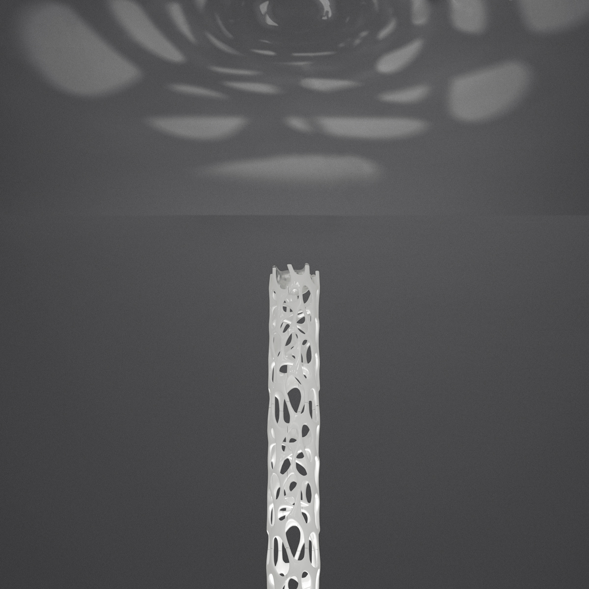 Artemide Design New Nature LED Terra, App-kompatibel, weiß glänzend, Lichtwirkung