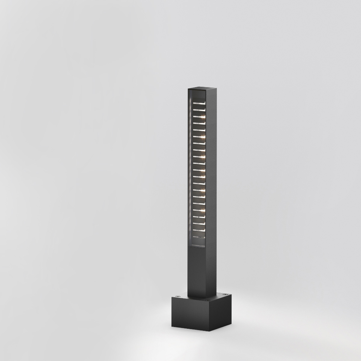 IP44.DE Lin LED Pollerleuchte, Höhe: 46 cm, deep black (schwarz)